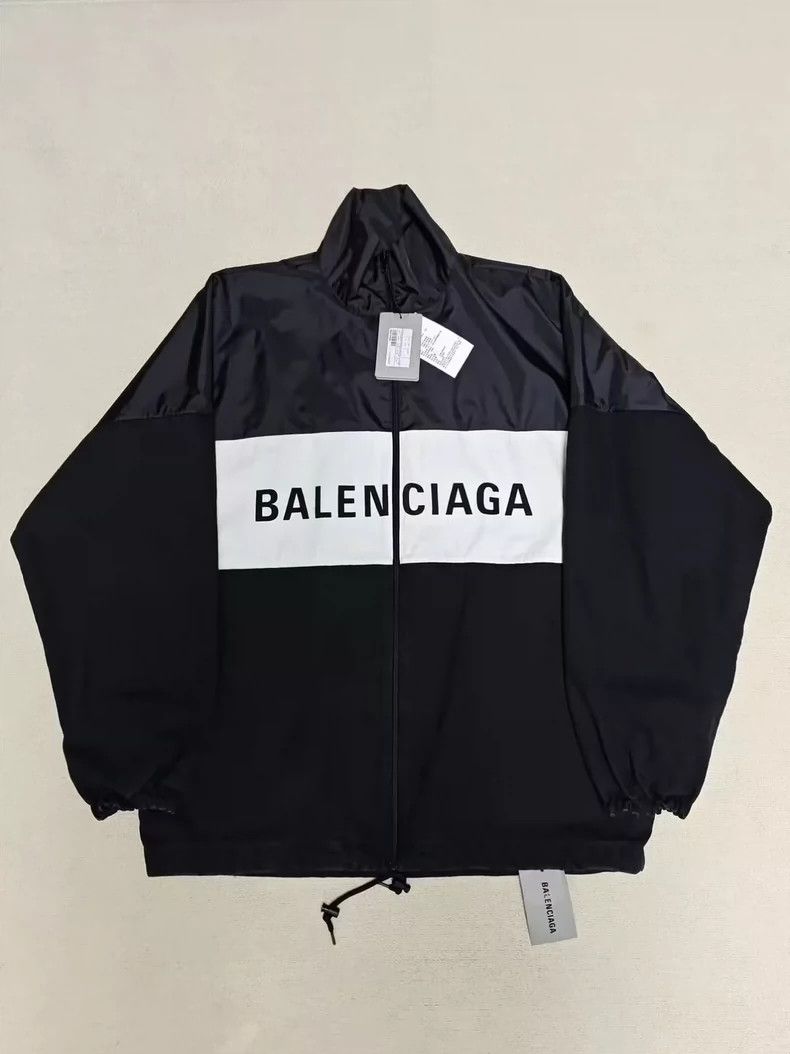 Balenciaga Balenciaga size 34 Patchwork logo denim assault jacket 2501 Size US M / EU 48-50 / 2 - 1 Thumbnail
