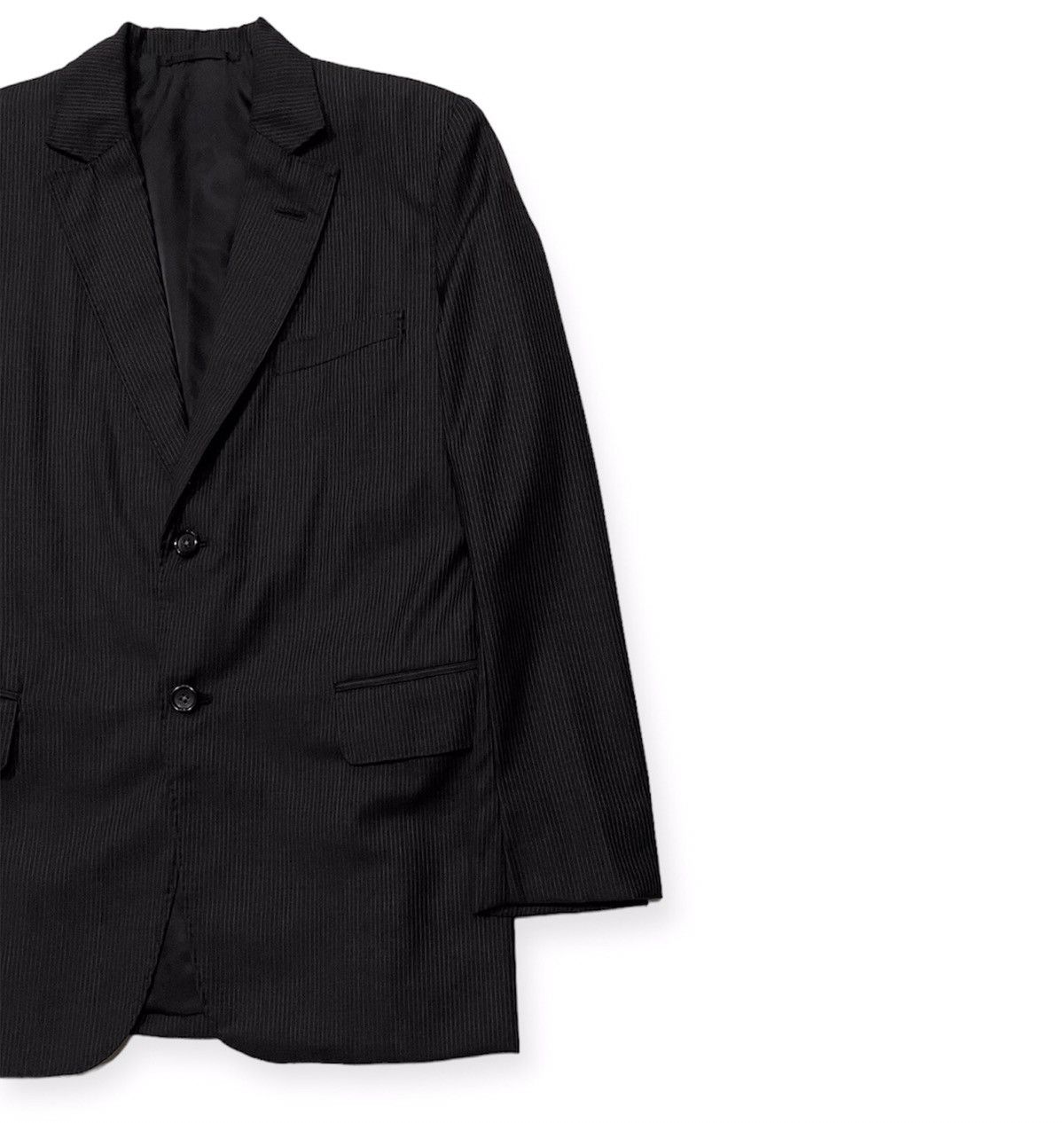 Loro Piana 1995 Tailored Pinstripes Blazer Size US M / EU 48-50 / 2 - 10 Thumbnail