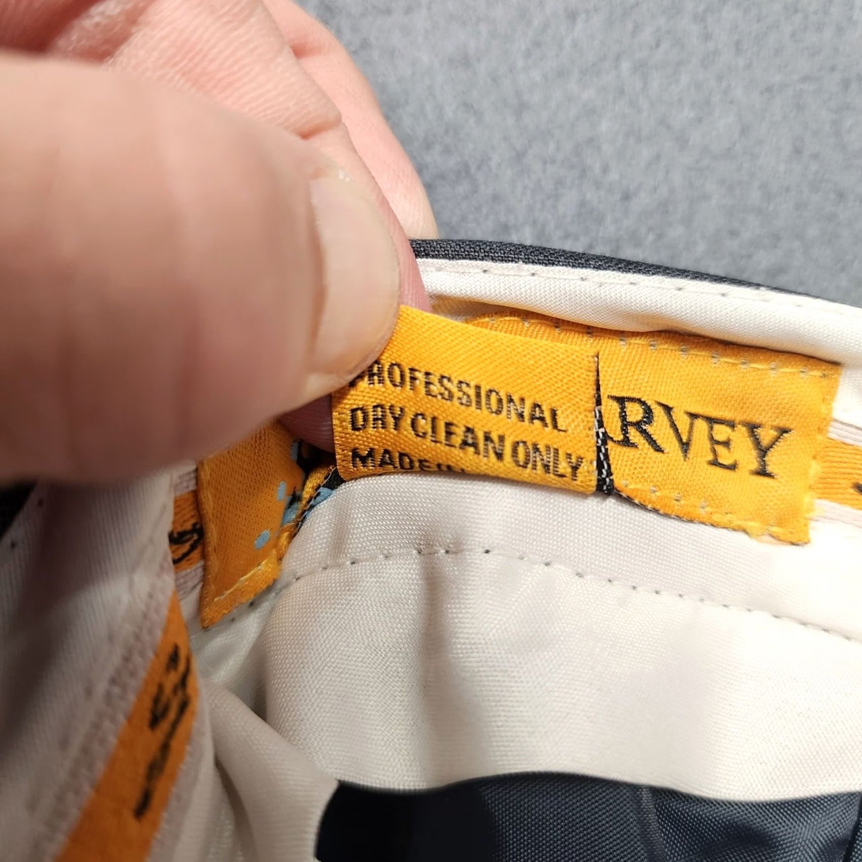 Vintage Steve Harvey Dress Pants Mens 34x28 Grey Pleated Front Tagged 36x30 Size US 34 / EU 50 - 5 Thumbnail