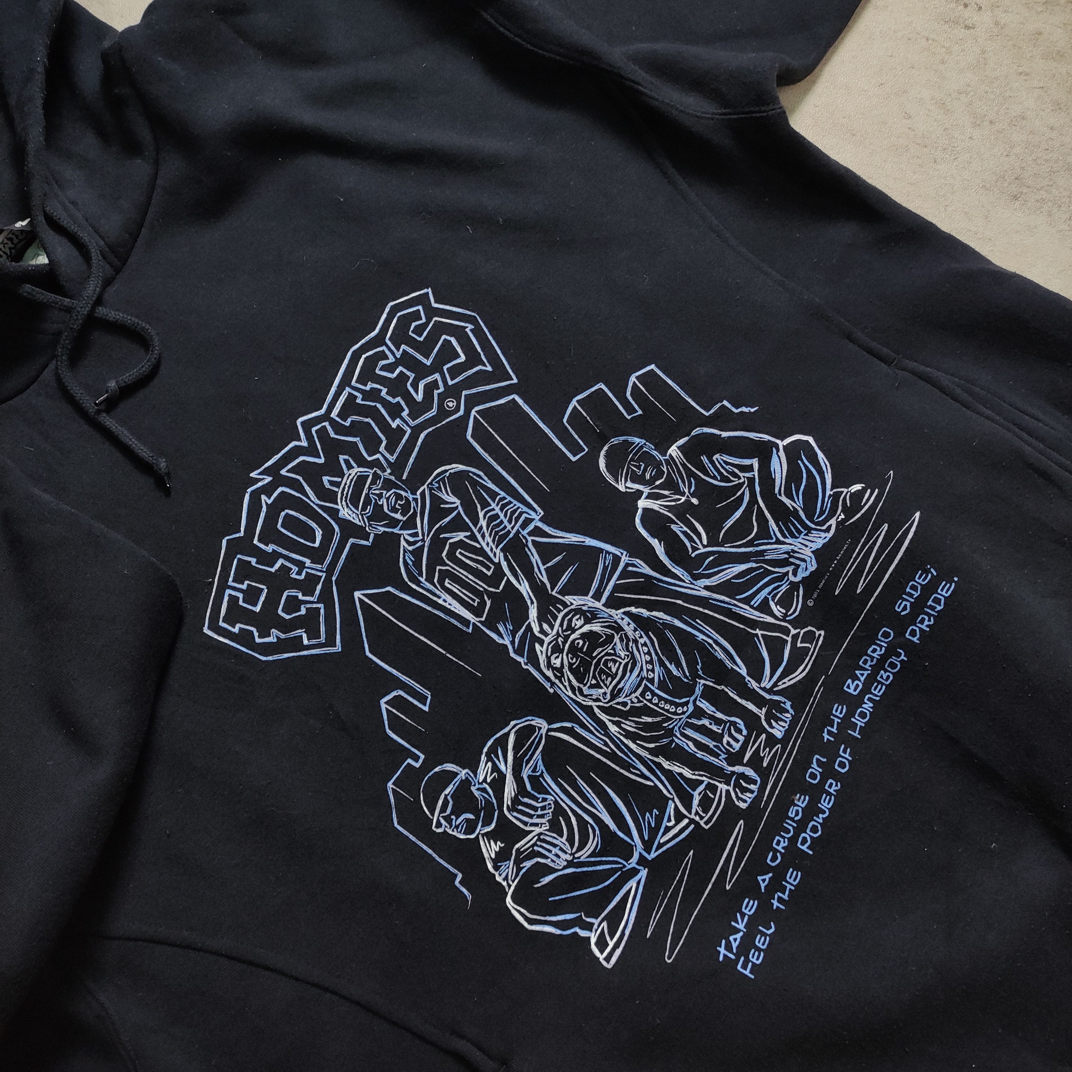 Homies 2000s Homies Brand Hip Hop Street Wear Size US L / EU 52-54 / 3 - 3 Thumbnail