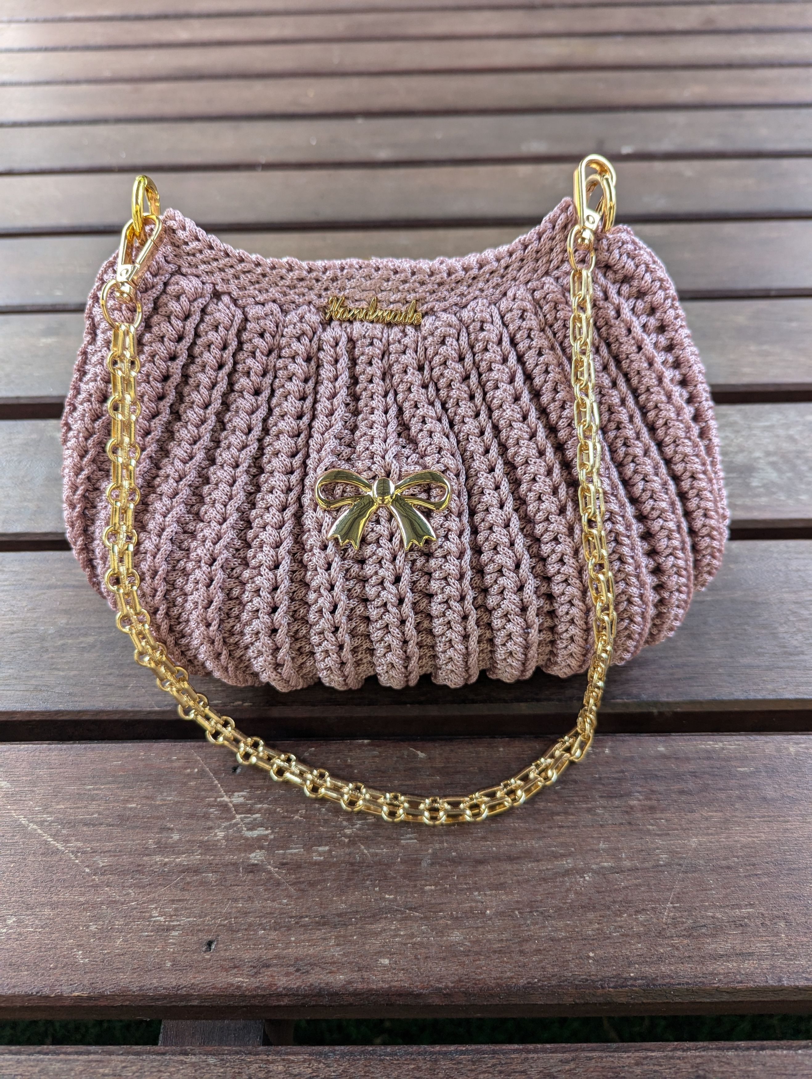 Handmade × Japanese Brand Shoulder Bag Crochet Hand Made Size ONE SIZE - 2 Thumbnail