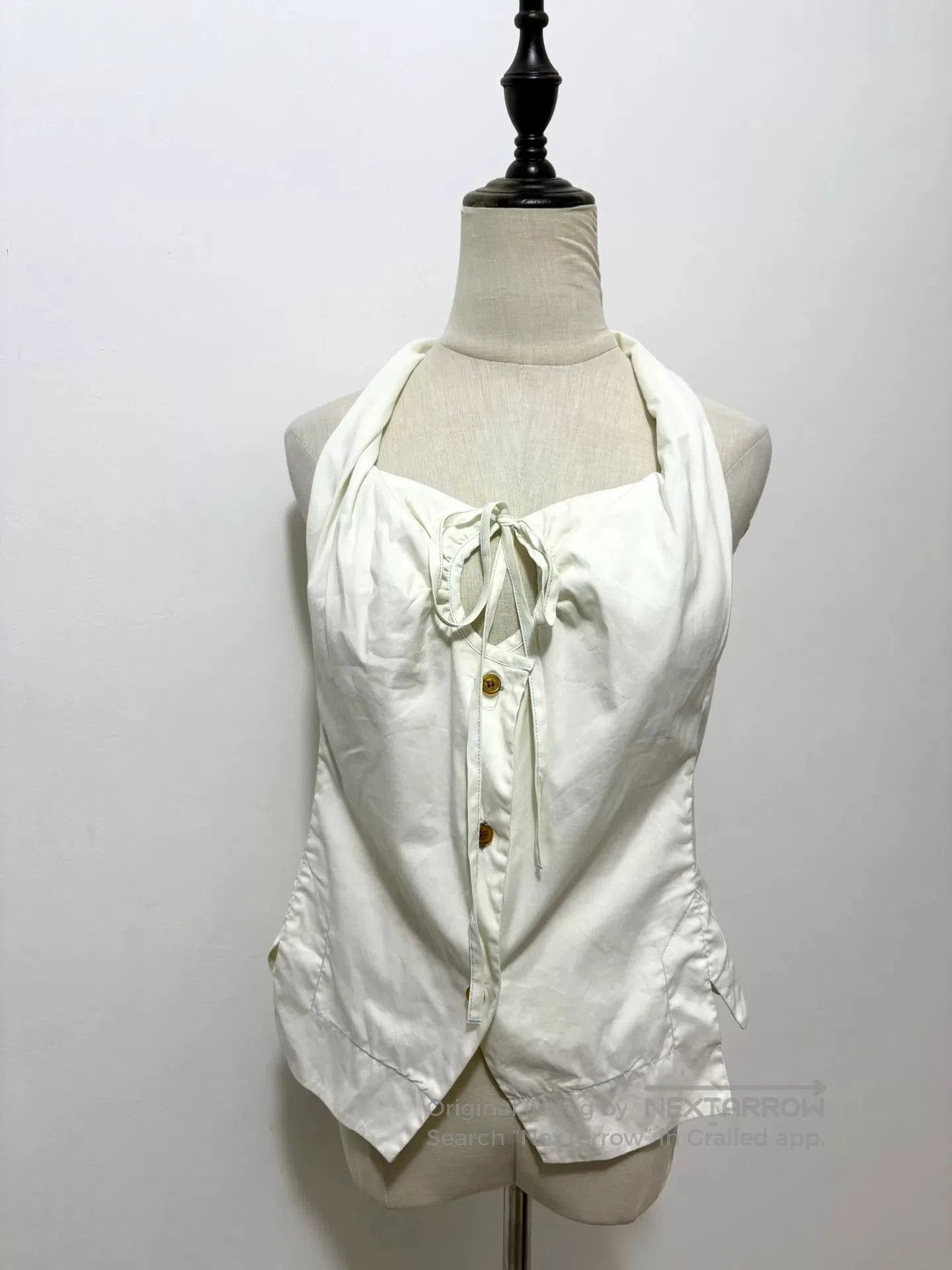 Vivienne Westwood vivienne westwood white vest top with flaws. Size M / US 6-8 / IT 42-44 - 2 Thumbnail