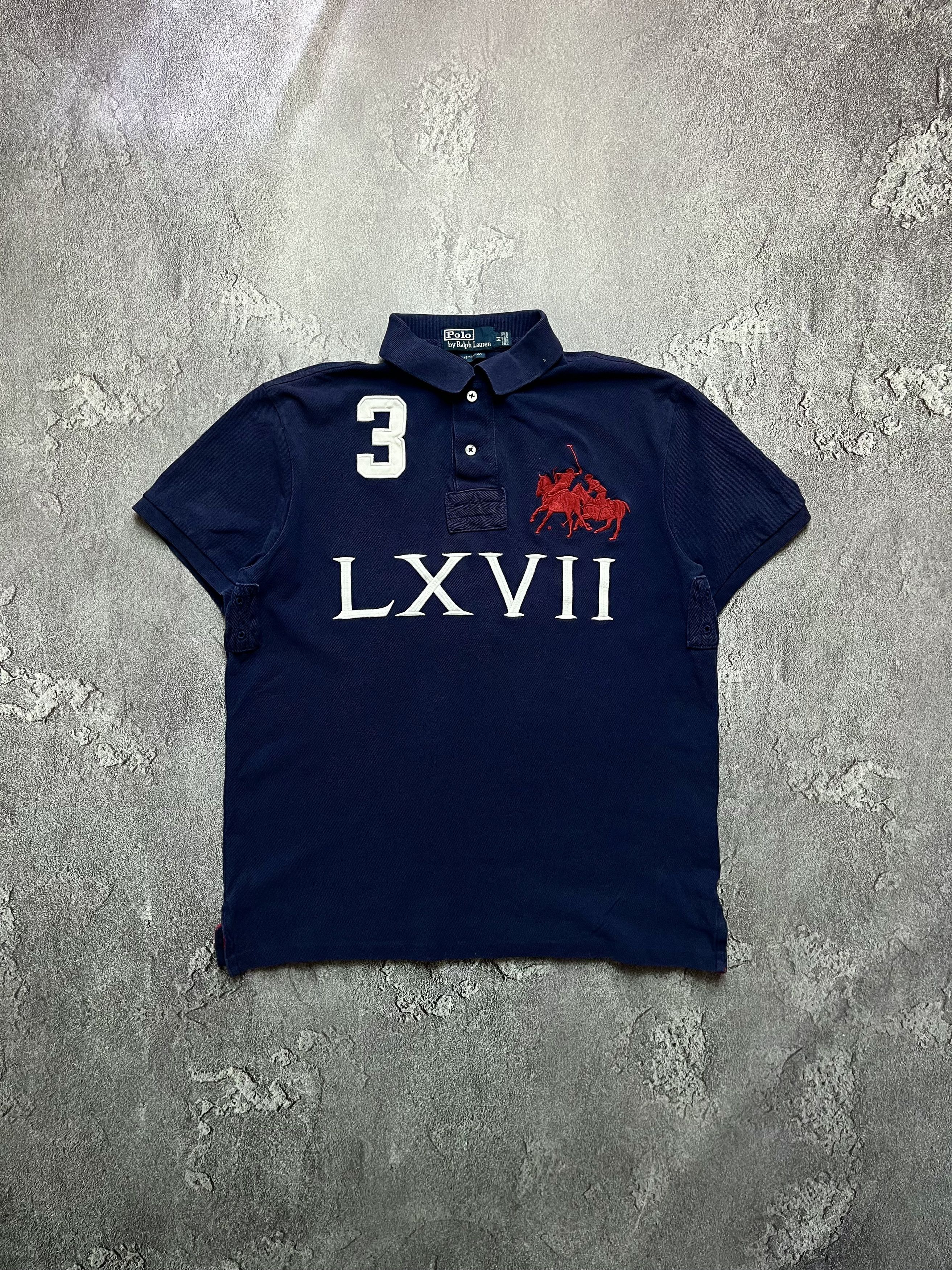 Polo Ralph Lauren Vintage Polos Ralph Lauren #3 Big Pony Chief Keef Mens M Size US M / EU 48-50 / 2 - 1 Thumbnail