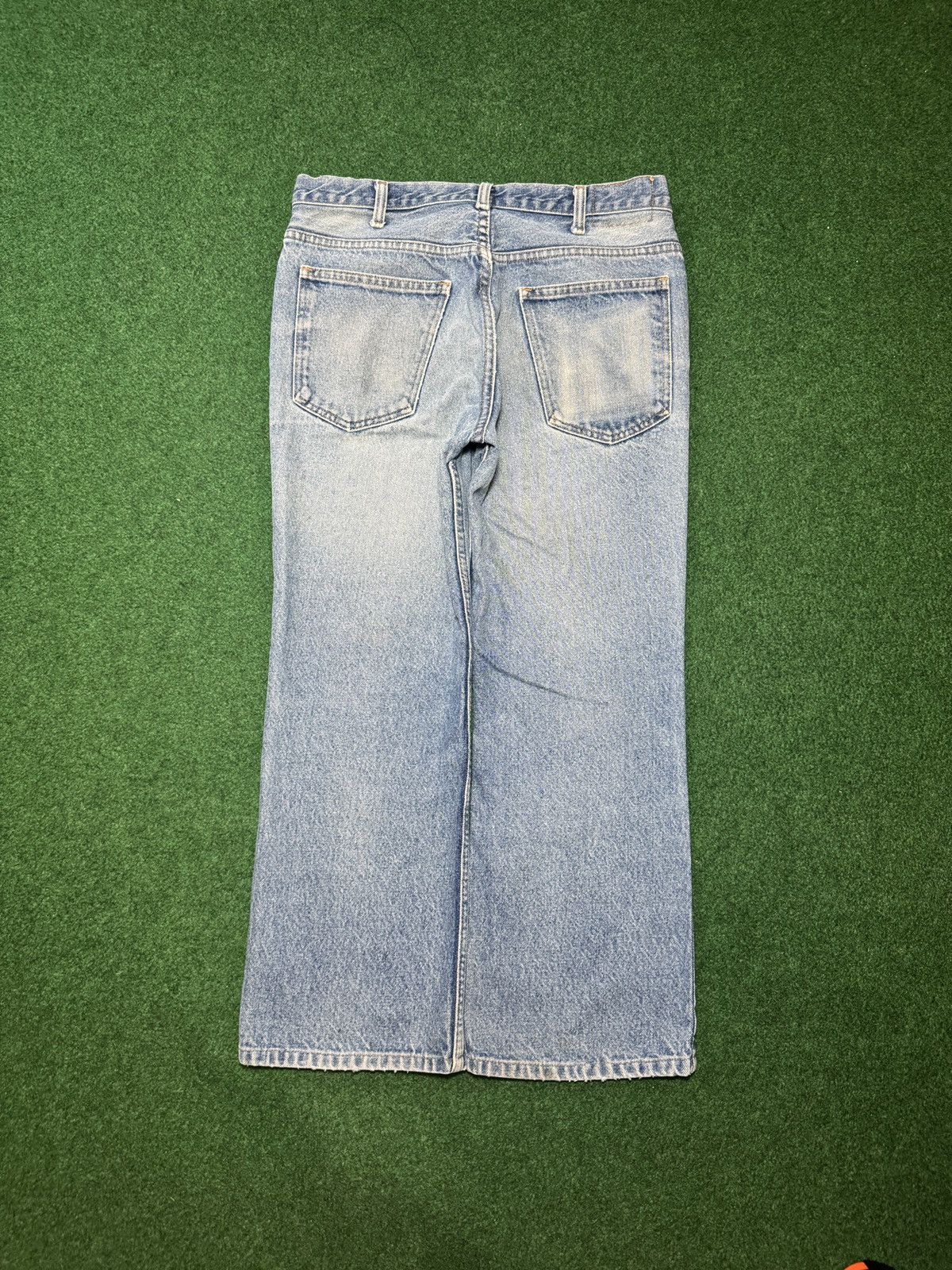 JCPenney Vintage 70s 80s JC Penny’s Bootcut Flare Western 32x26 Jeans Size US 32 / EU 48 - 2 Thumbnail