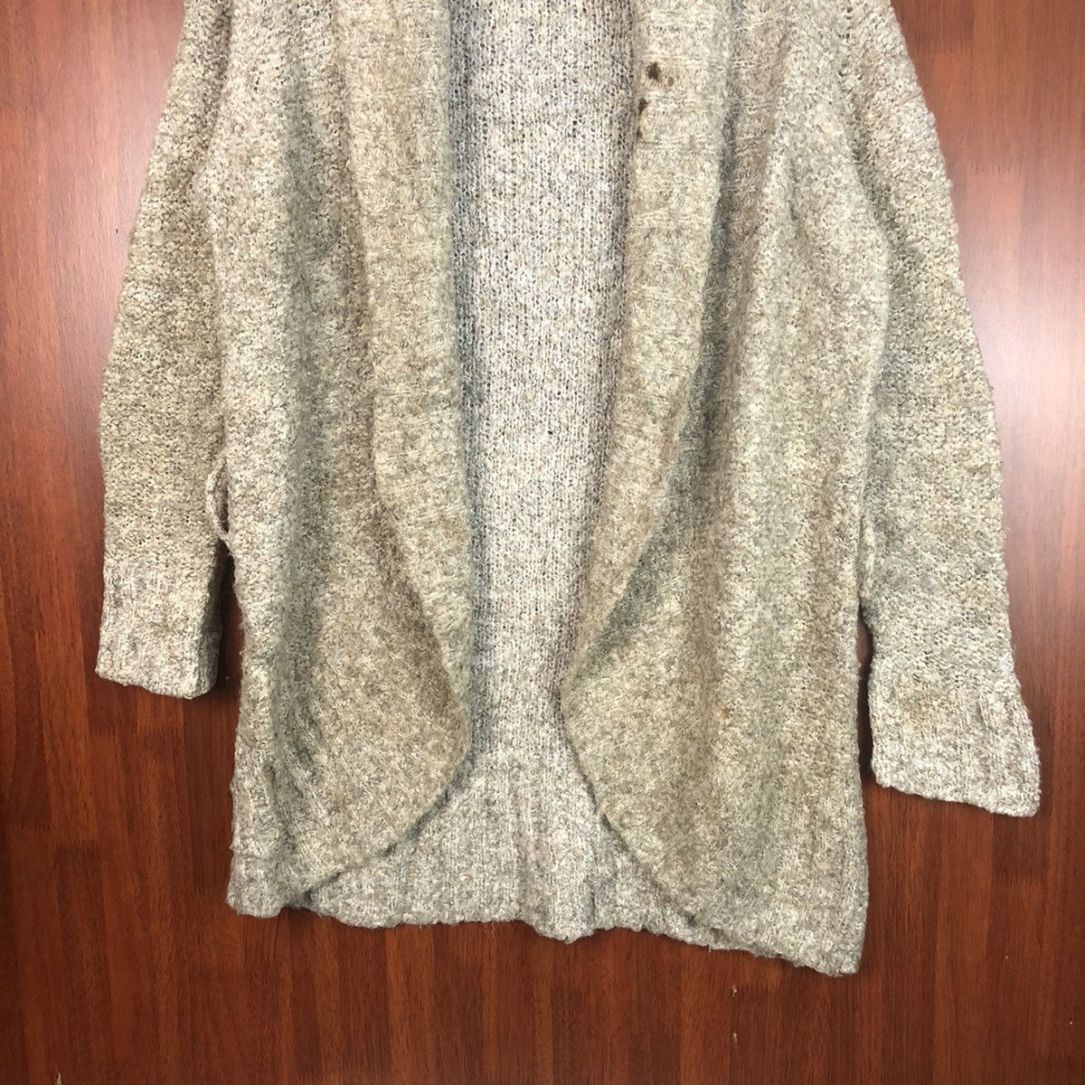 Japanese Brand Corn Flake Brown Cardigan #7496 Size M / US 6-8 / IT 42-44 - 3 Thumbnail