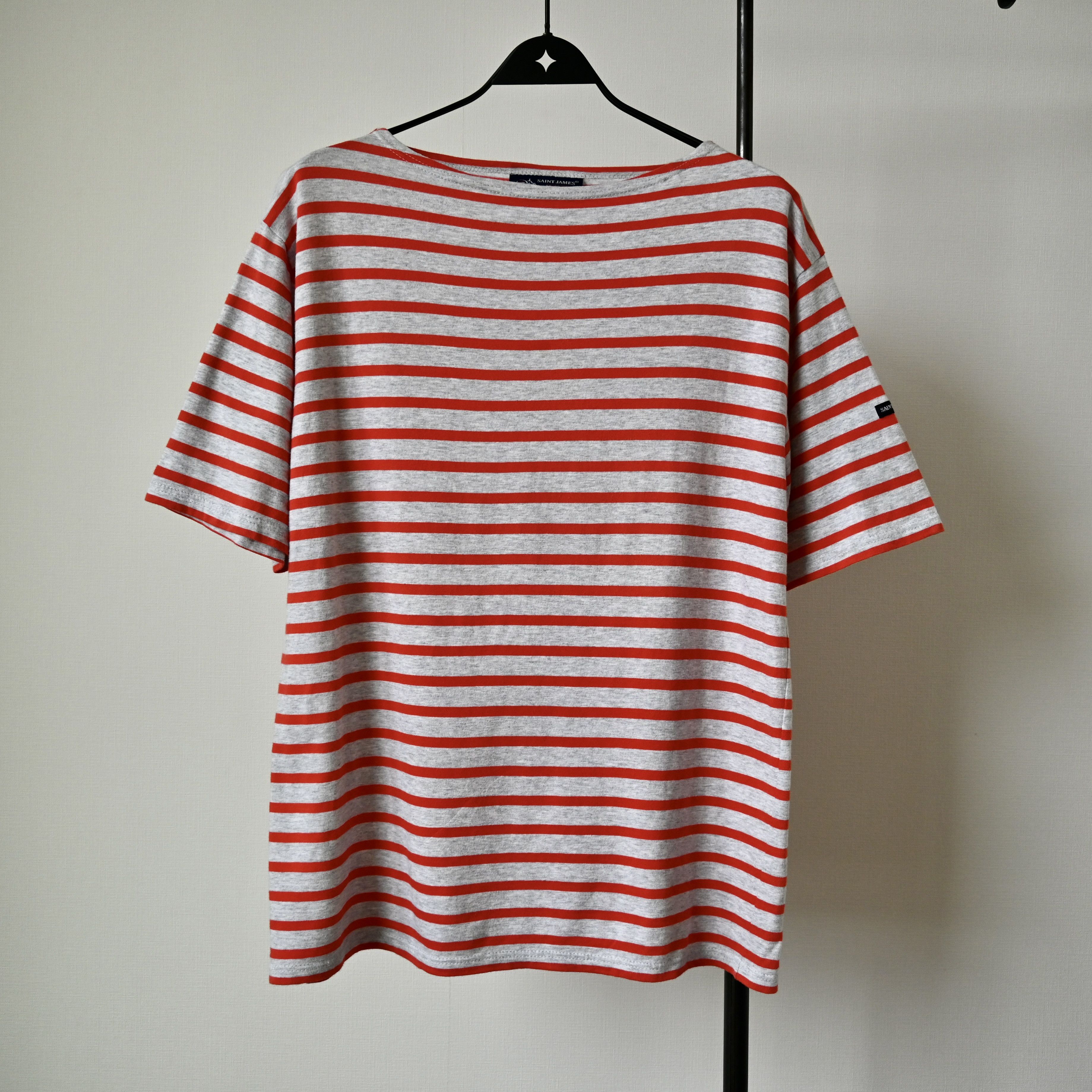 Saint James "Piriac" Boatneck T-Shirt,Made In France, 5, Men's