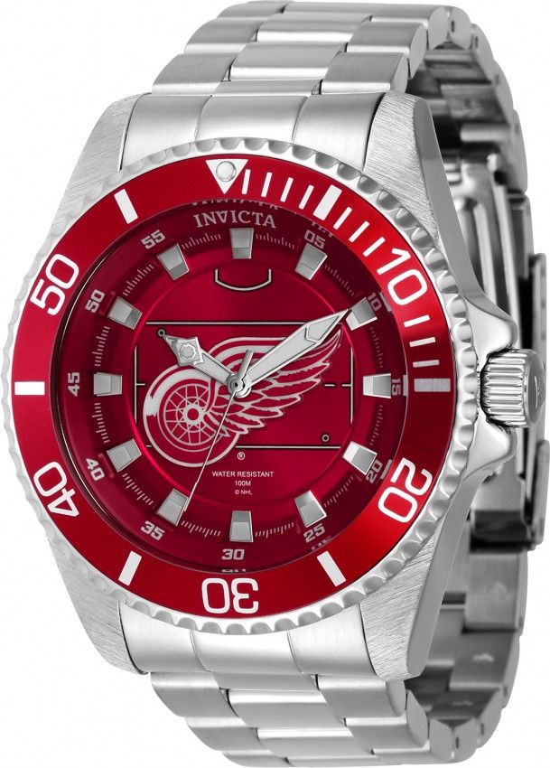 Invicta × NHL NHL Detroit Red Wings Quartz Ladies Watch Size ONE SIZE - 1 Thumbnail