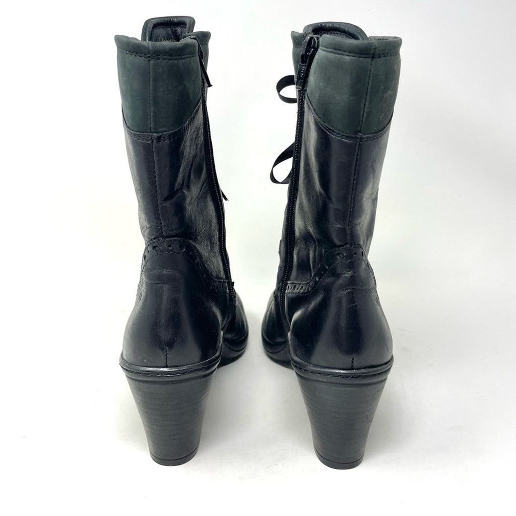 JOSEF SEIBAL Josef Seibel Vivien Black Leather Victorian Boots Size 37 Size US 7 / IT 37 - 5 Thumbnail