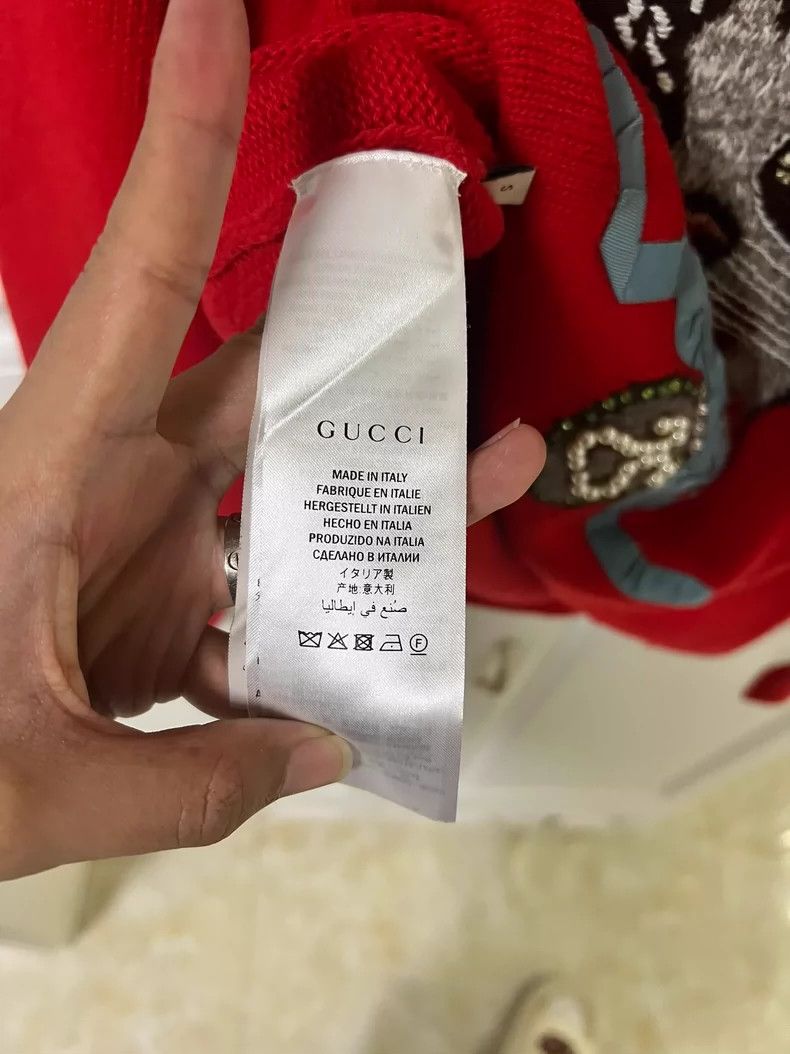 Gucci Gucci Heavy industry embroidered sweater 2501-Nextarrow Size US S / EU 44-46 / 1 - 5 Thumbnail