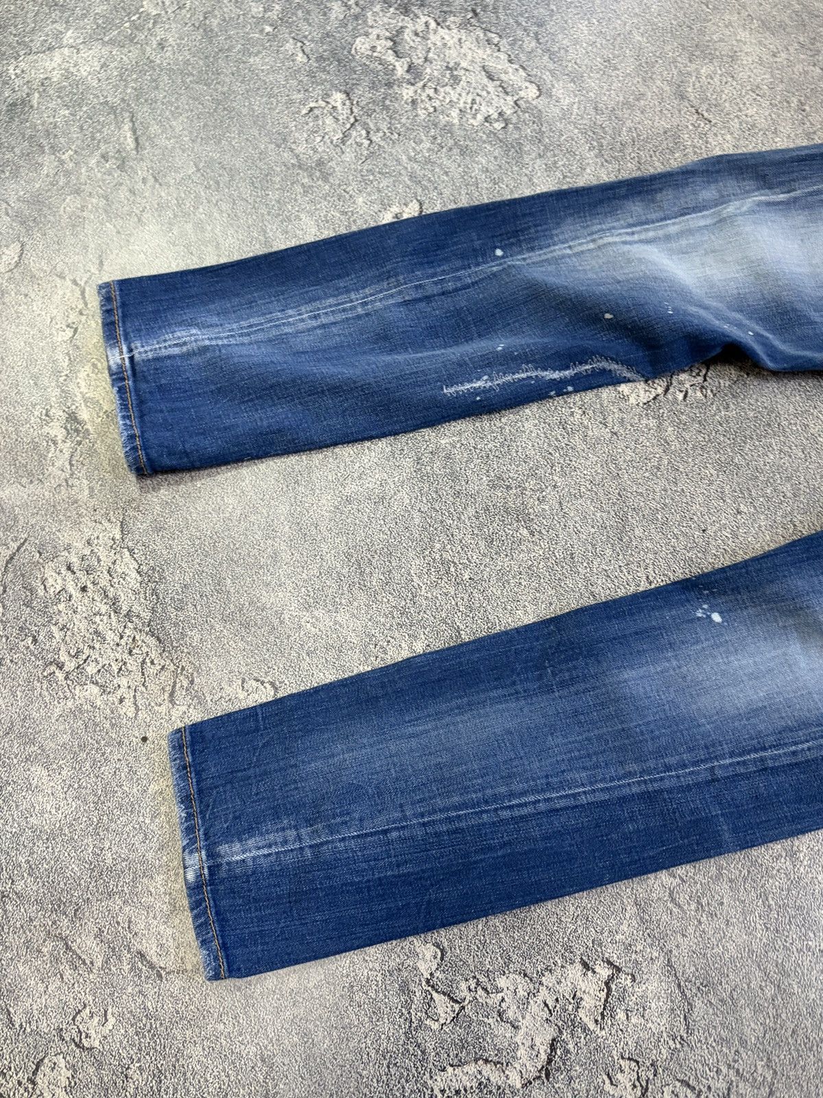 Dsquared2 DSQUARED2 Archive Distressed Patchwork Paint Blue Jeans 48 Size US 32 / EU 48 - 17 Thumbnail