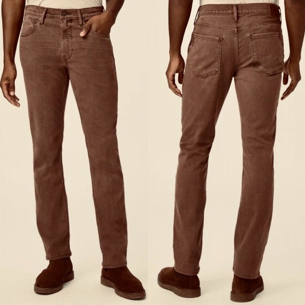 Paige NWT New PAIGE Federal Slim Straight Jeans in Terracotta Cla Size US 40 / EU 56 - 1 Thumbnail