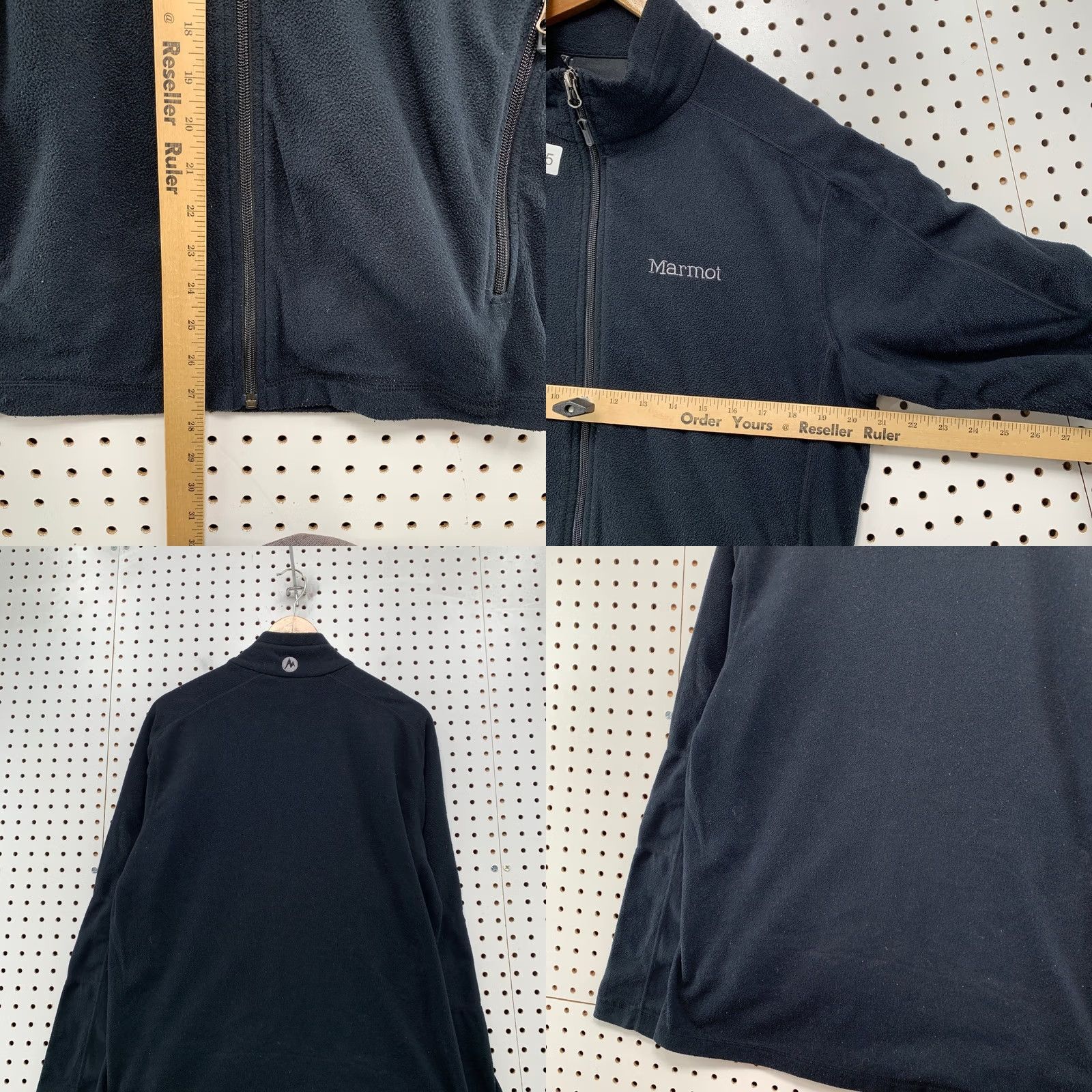 Marmot Marmot Fleece Jacket Mens Medium Black Outdoor Hike Casual Lightweight Layer Size US M / EU 48-50 / 2 - 9 Thumbnail