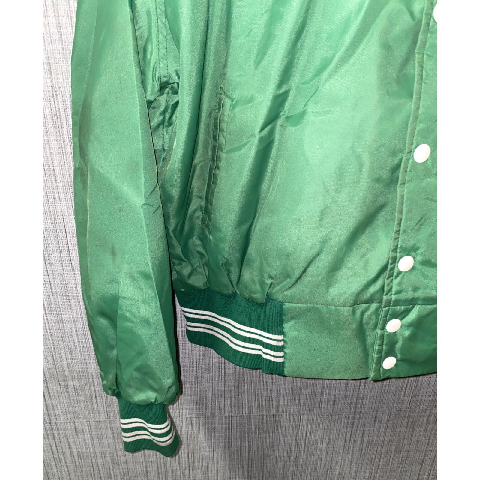 Vintage West Wind Men's Jacket XL Green Casual Cotton Snap Button USA Made Size US XL / EU 56 / 4 - 5 Thumbnail