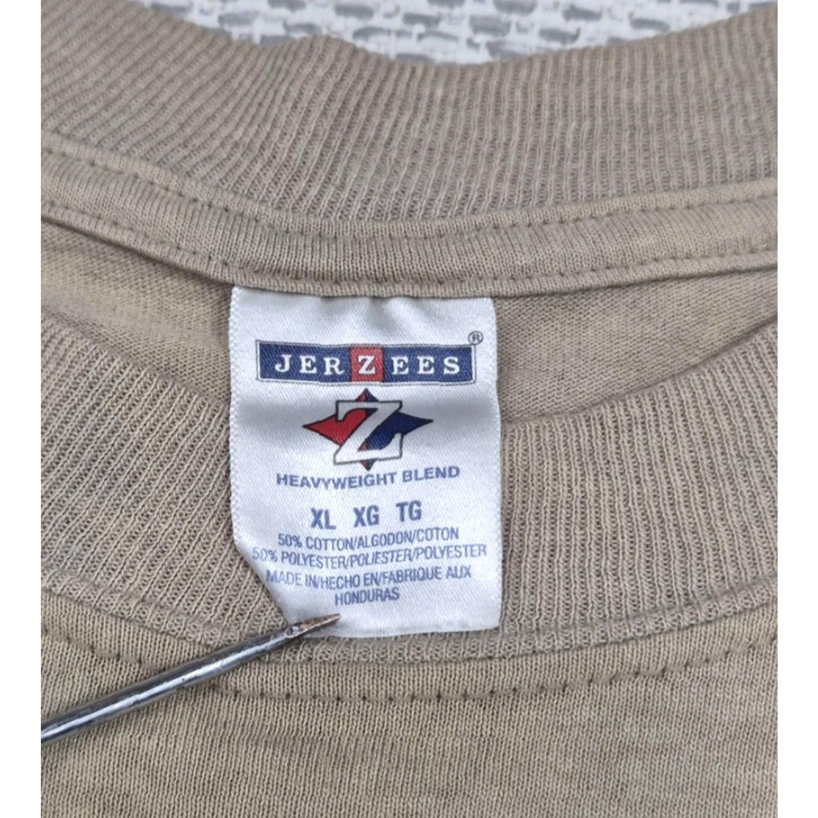 Jerzees VINTAGE Jerzees Dakota Cruisers Shirt Mens XL Beige Car Show Minot ND 2005 T-Shirt Crew Neck Short Sleeve Graphic Print Size US XL / EU 56 / 4 - 5 Thumbnail