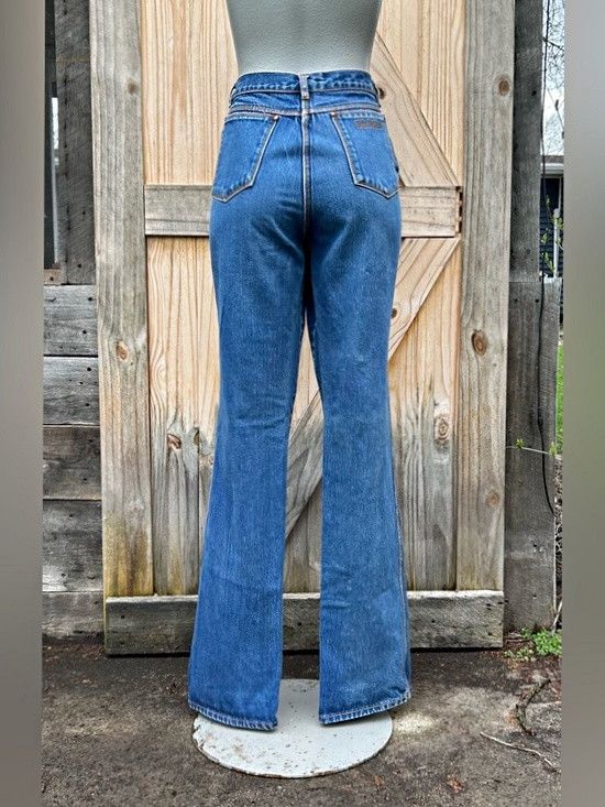 Gloria Vanderbilt Vintage Gloria Vanderbilt Murjani High Rise Boot Cut Jeans Size 29" - 5 Thumbnail