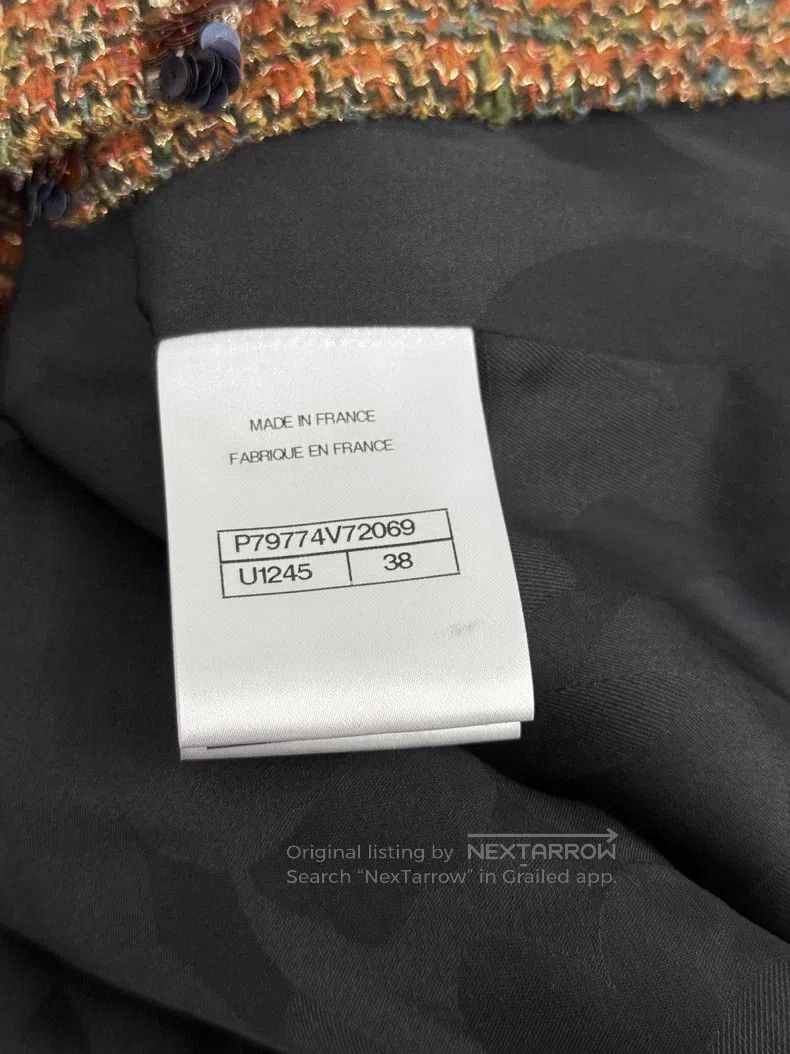 Chanel Chanel 25A high-end handicraft workshop coffee brown twill Size XS / US 0-2 / IT 36-38 - 5 Thumbnail