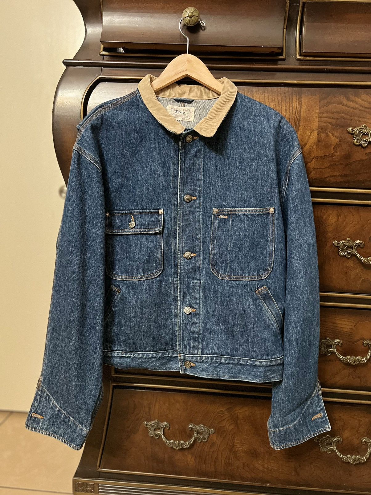 Collar Polo Dungaree Jacket Polo Ralph Lauren Dungaree Jacket