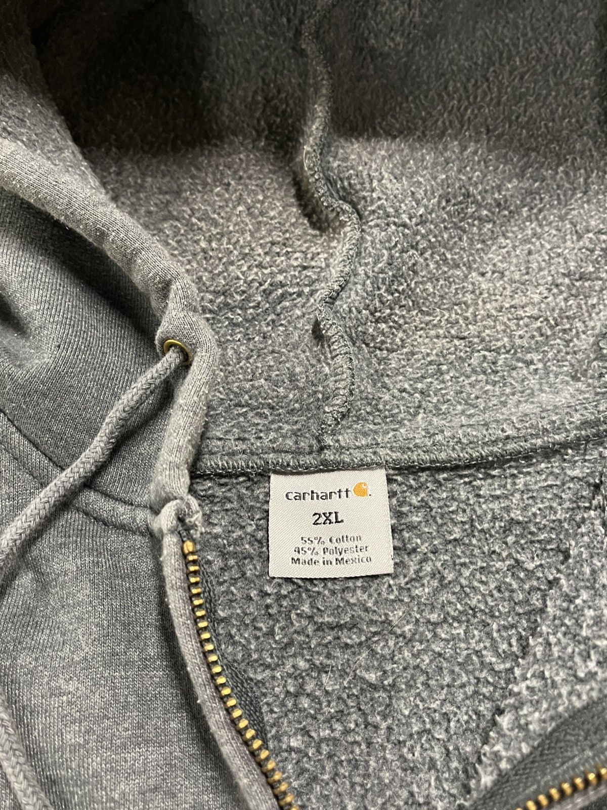 Carhartt × Vintage Carhartt vintage zip up hoodie streetwear hype rare boxy Size US XXL / EU 58 / 5 - 7 Thumbnail