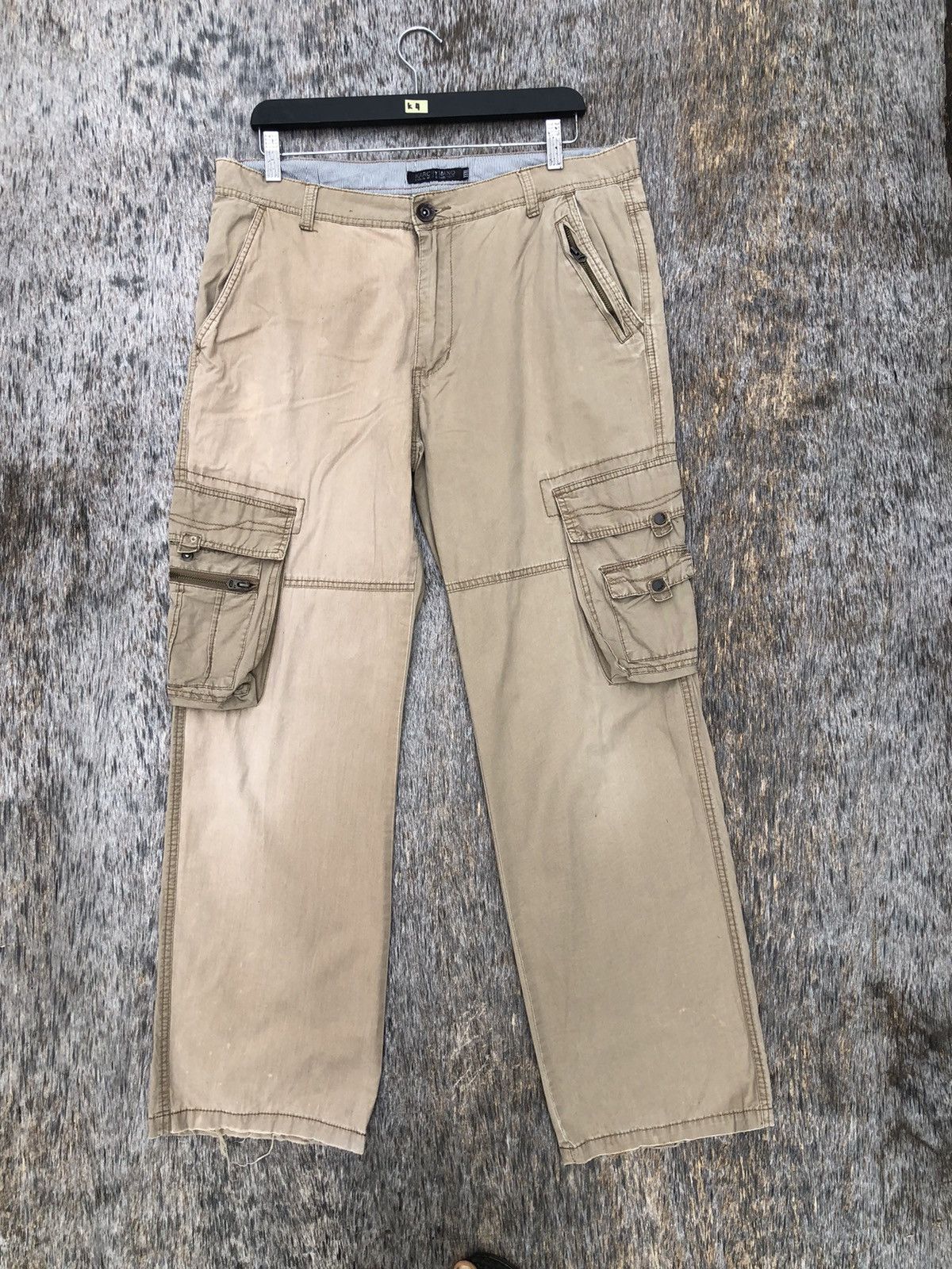 Japanese Brand Vintage Cargo Pants 8 Pocket Rare Design Size US 36 / EU 52 - 1 Thumbnail