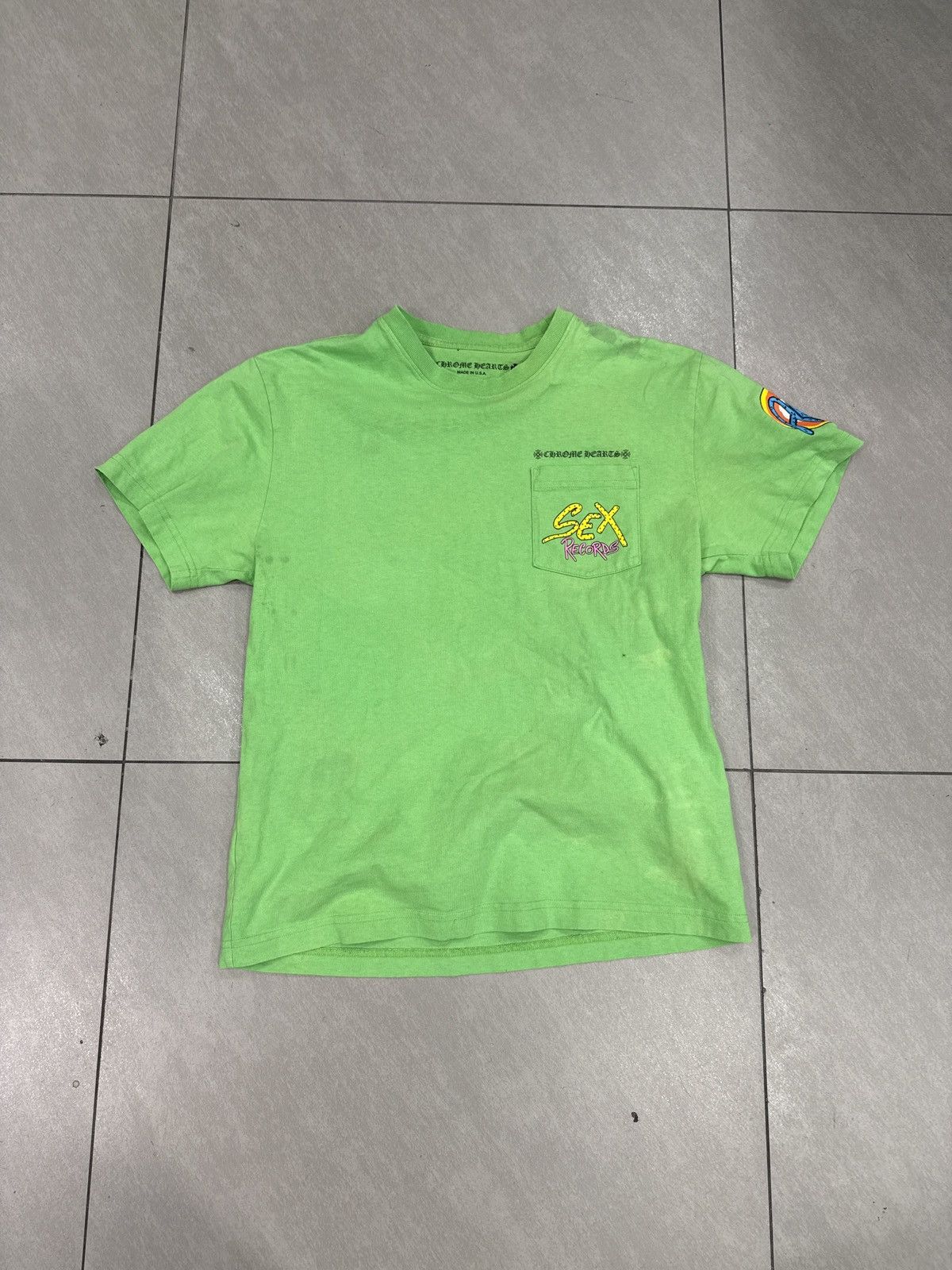 Chrome Hearts Chrome hearts Matty boy Sex Records T-Shirt Slime Size US M / EU 48-50 / 2 - 1 Thumbnail