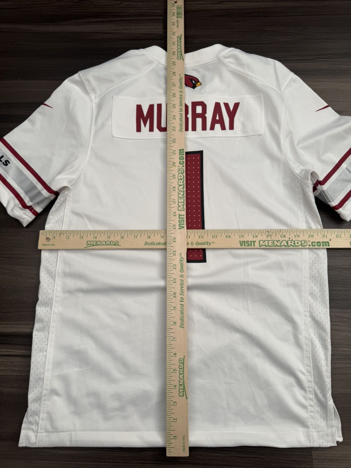 Nike Arizona Cardinals Kyler Murray #1 NFL Alternate Away Jersey Size US S / EU 44-46 / 1 - 8 Thumbnail