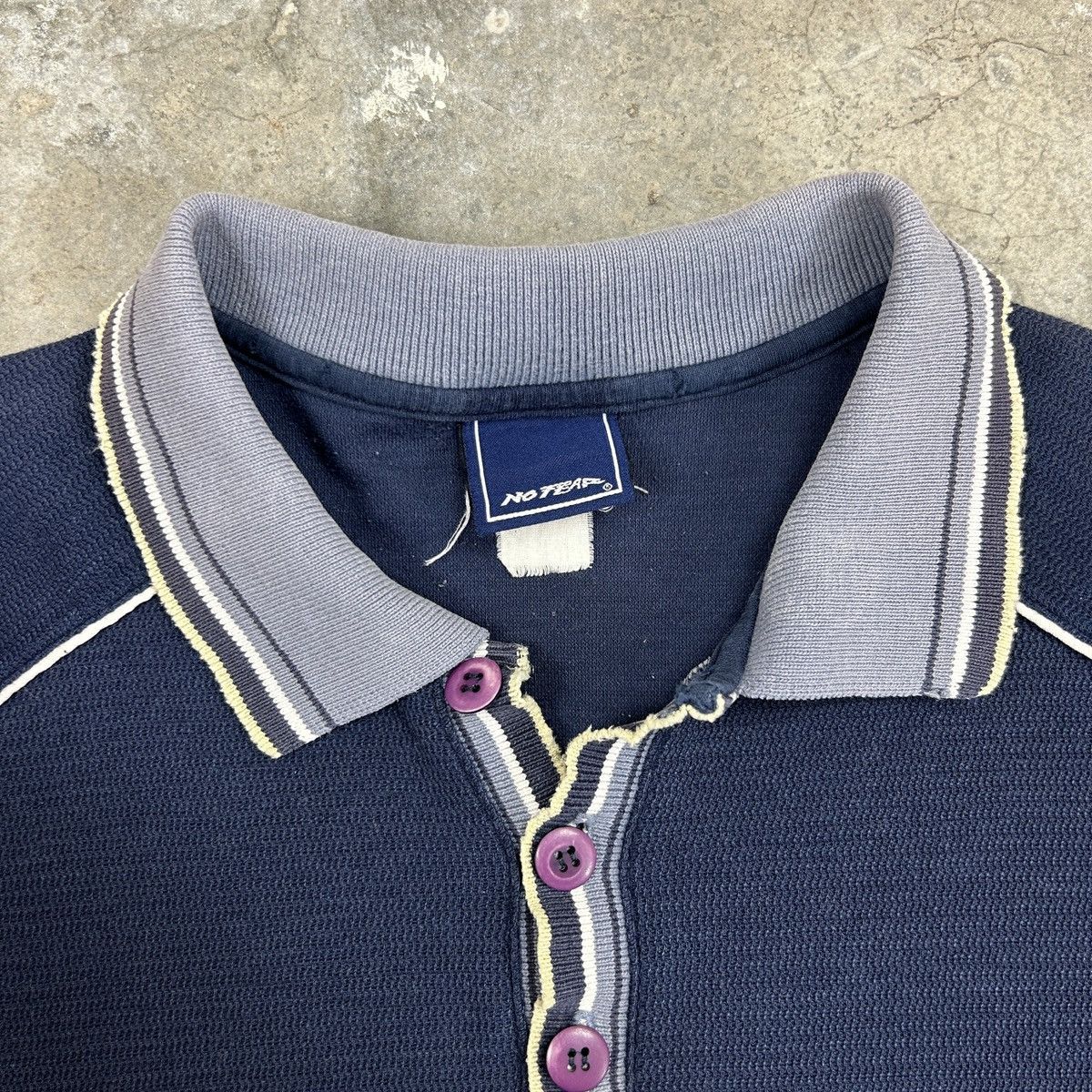 No Fear × Vintage 1990s No Fear Polo Size US XL / EU 56 / 4 - 3 Thumbnail