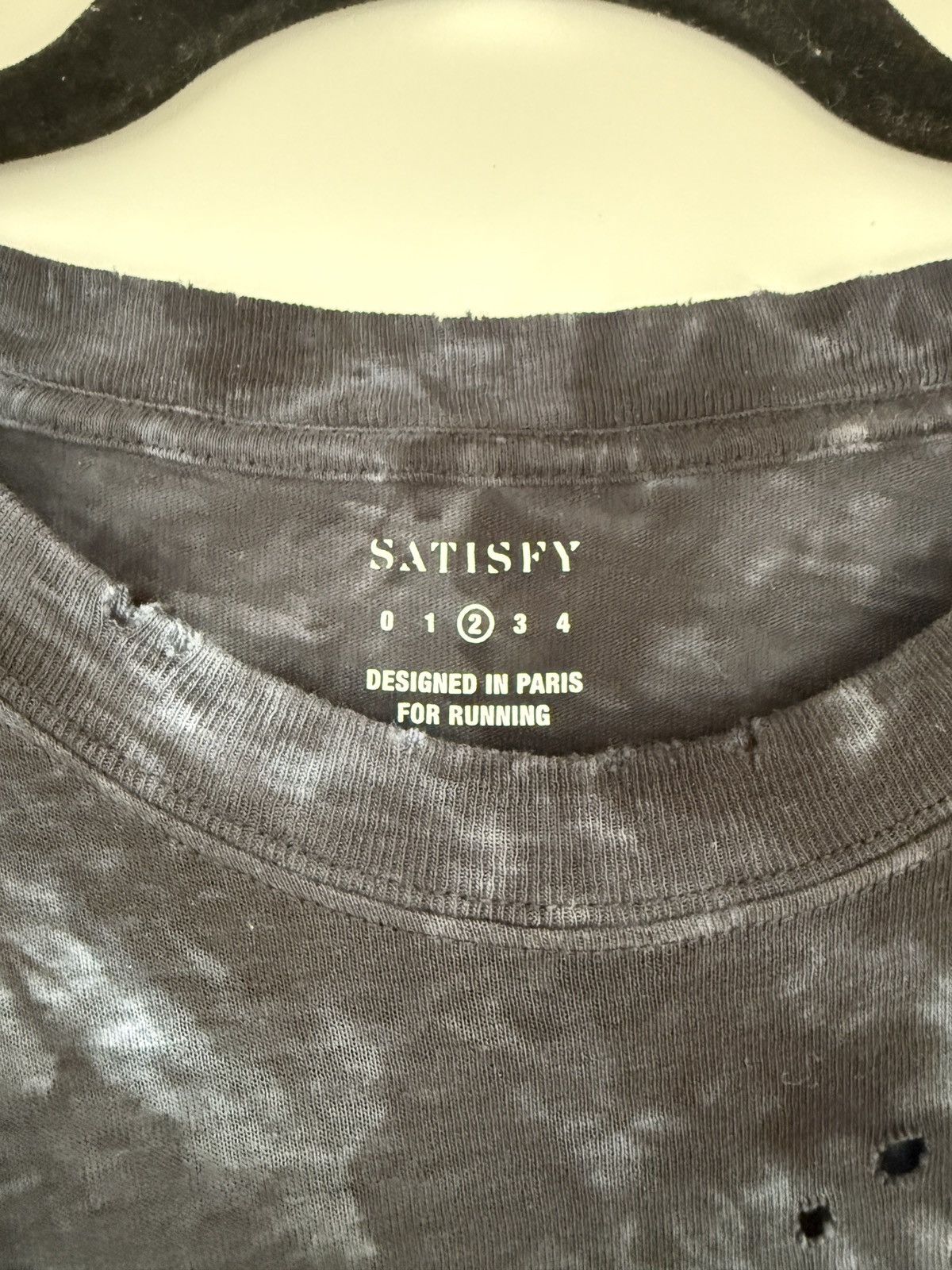 Satisfy Tie Dye Mothtech Running Cult Member tee Size US M / EU 48-50 / 2 - 4 Thumbnail