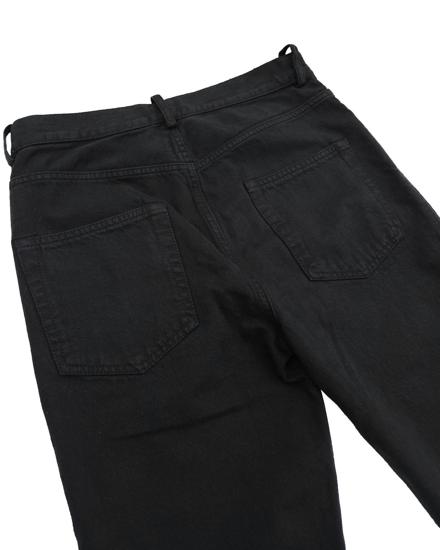 Ann Demeulemeester Ann Demeulemeester "Lou" Micro Denim Trousers Size 32" / US 10 / IT 46 - 3 Thumbnail