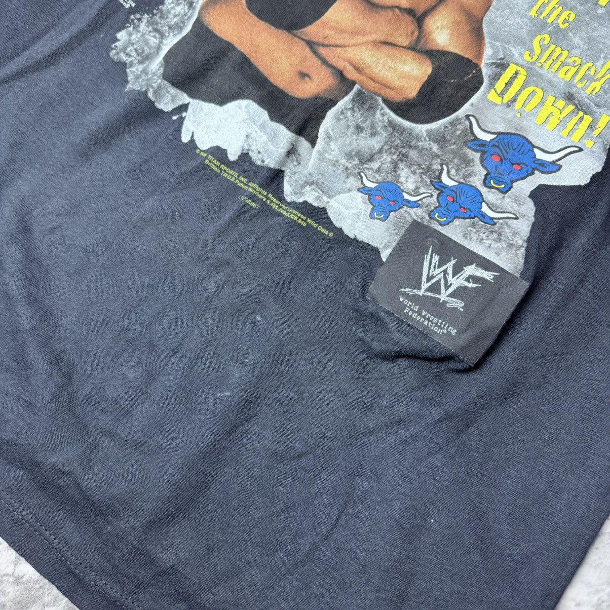 Vintage × WWF Vintage 90s WWF The Rock T-Shirt Size US L / EU 52-54 / 3 - 5 Thumbnail