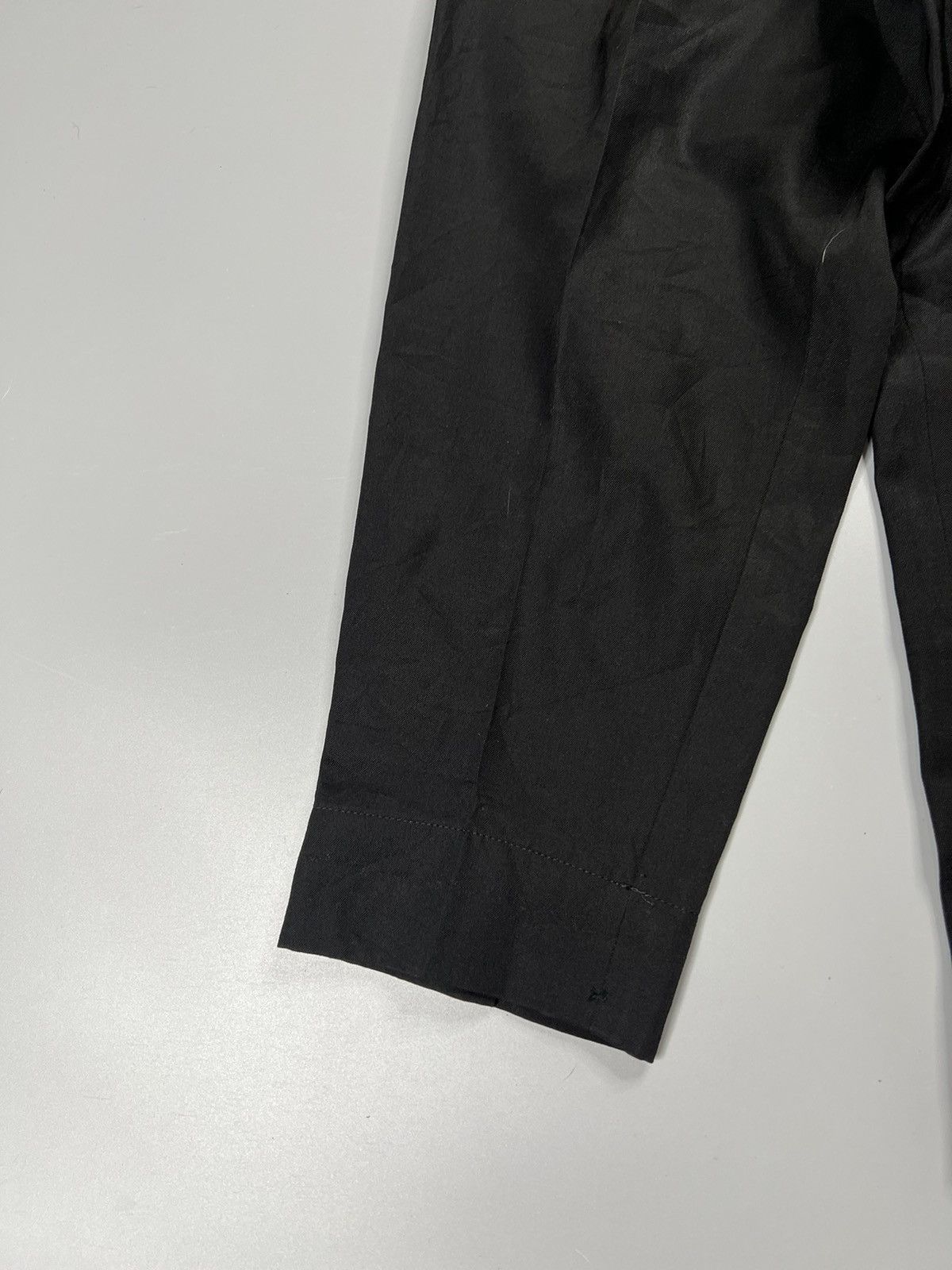 Yohji Yamamoto Archive 1980’s Yohji Yamamoto Mainline Wool Highwaist Pants Size US 28 / EU 44 - 3 Thumbnail
