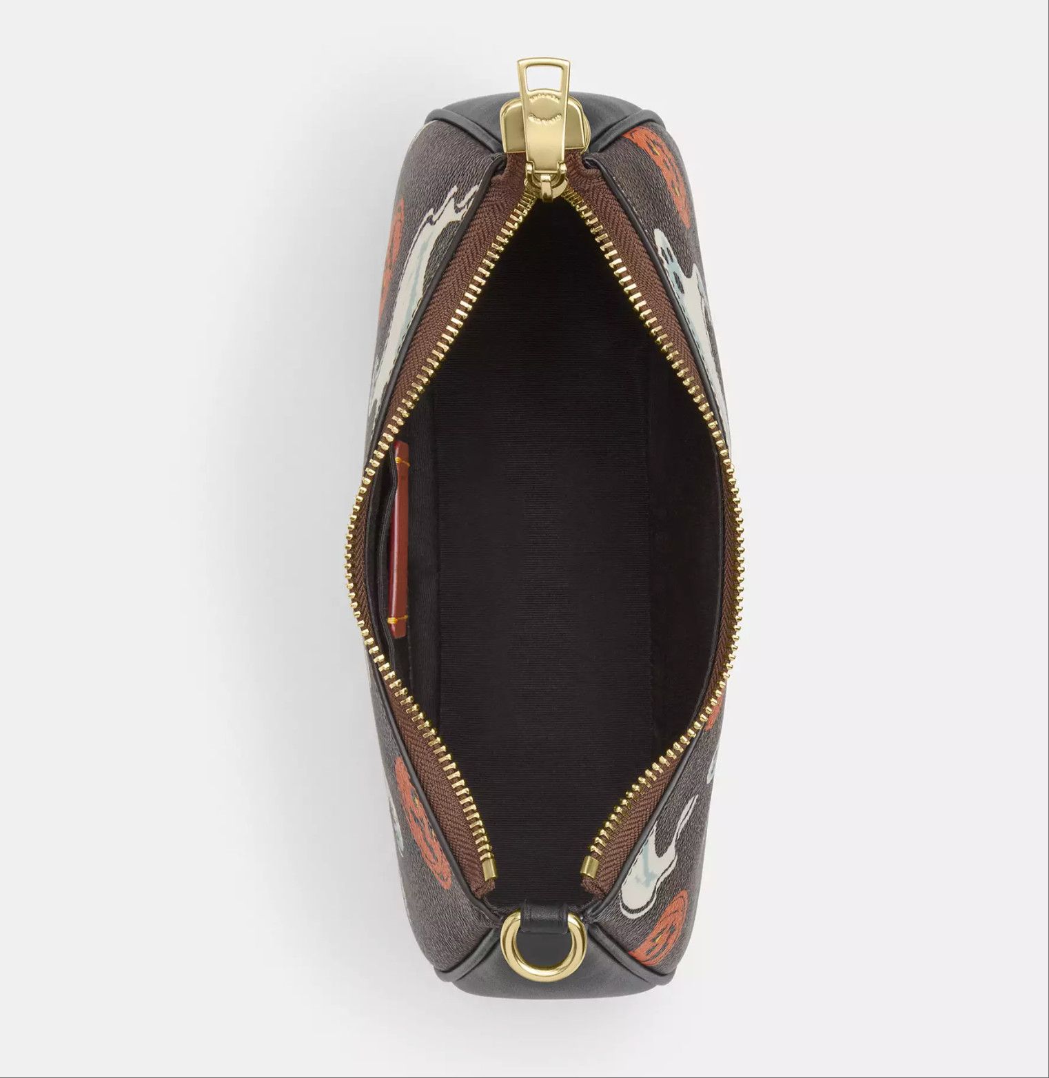 Coach Teri Shoulder Bag In Signature Canvas With Halloween CCE71 Size ONE SIZE - 13 Thumbnail