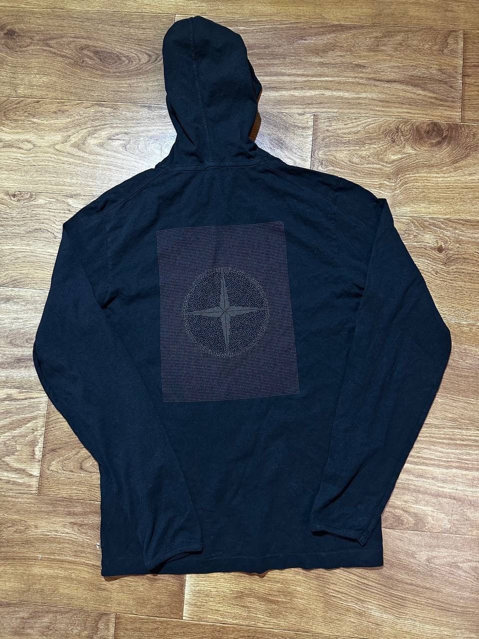 Massimo Osti × Stone Island Rare Stone Island Hoodie Big Logo Black Men’s Size S Size US S / EU 44-46 / 1 - 3 Thumbnail