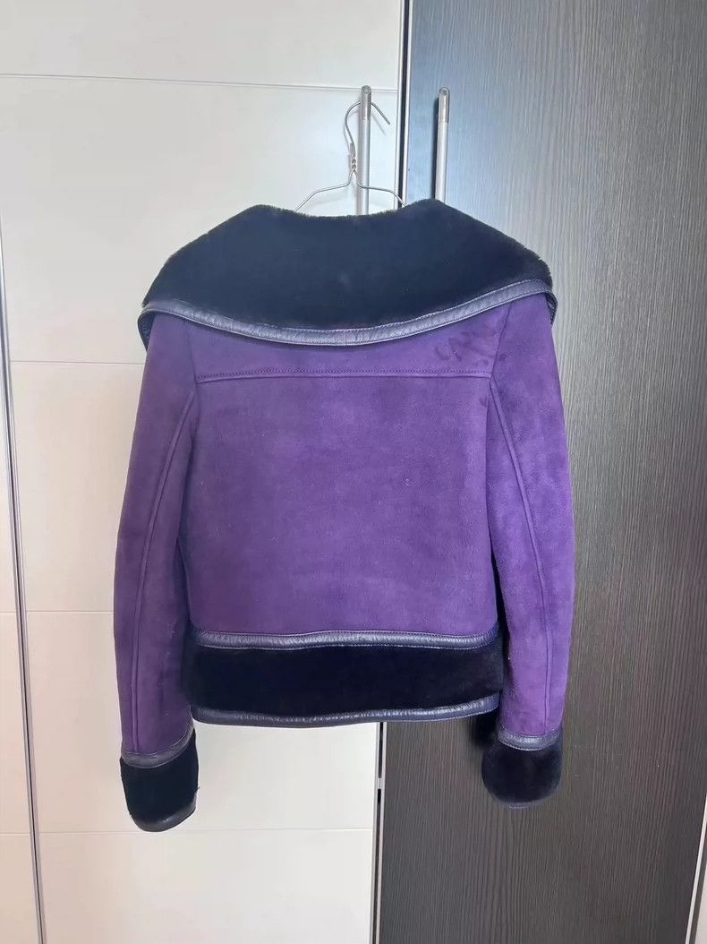 Versace Short fleece coat