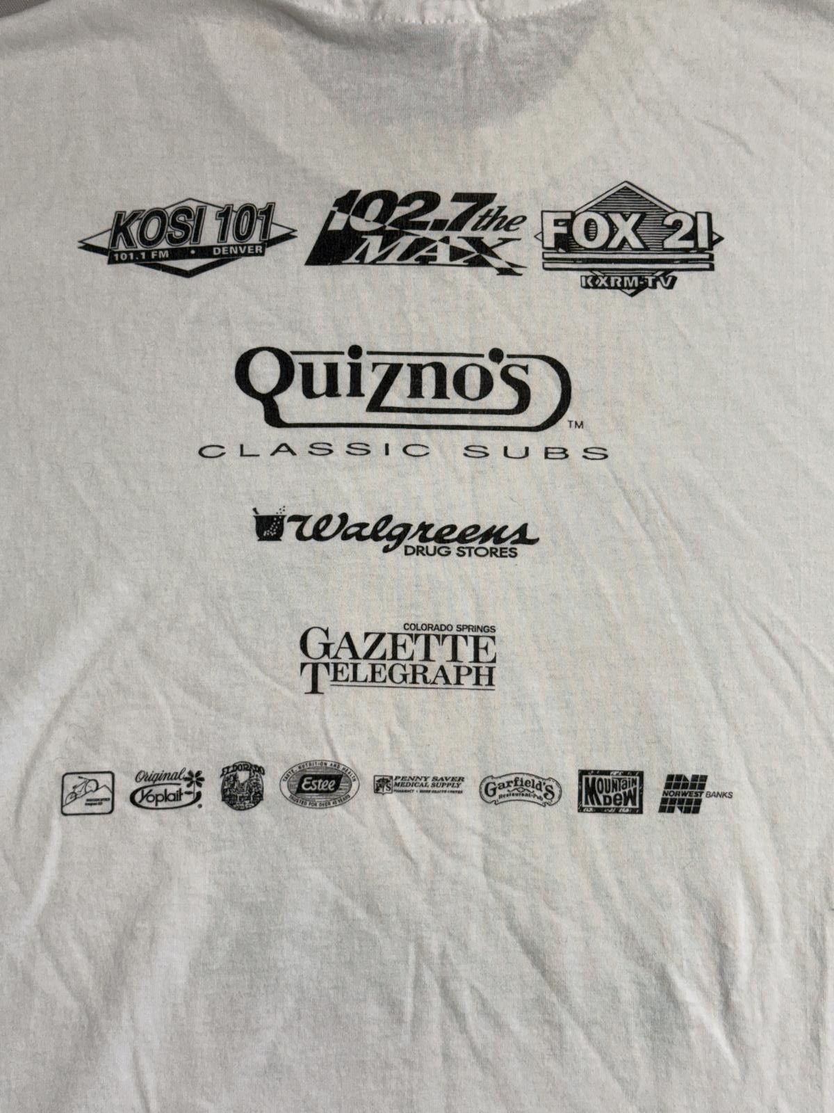Hanes Vintage ADA Tour De Cure T-shirt American Diabetes Assoc - L Size US L / EU 52-54 / 3 - 5 Thumbnail
