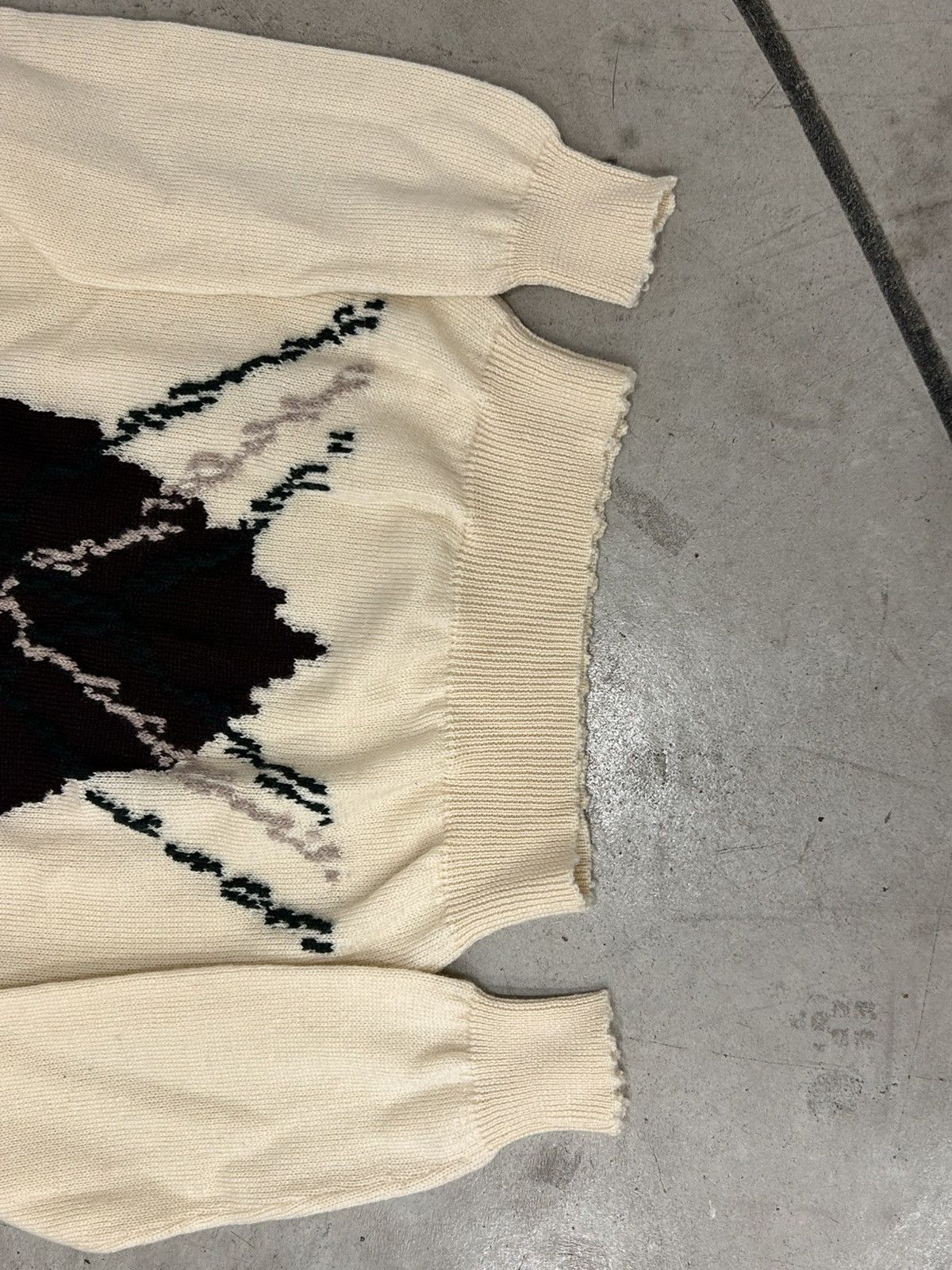 Maison Margiela Margiela wool knitted sweater [Preloved - AW2016 - Diamond] Size US M / EU 48-50 / 2 - 3 Thumbnail
