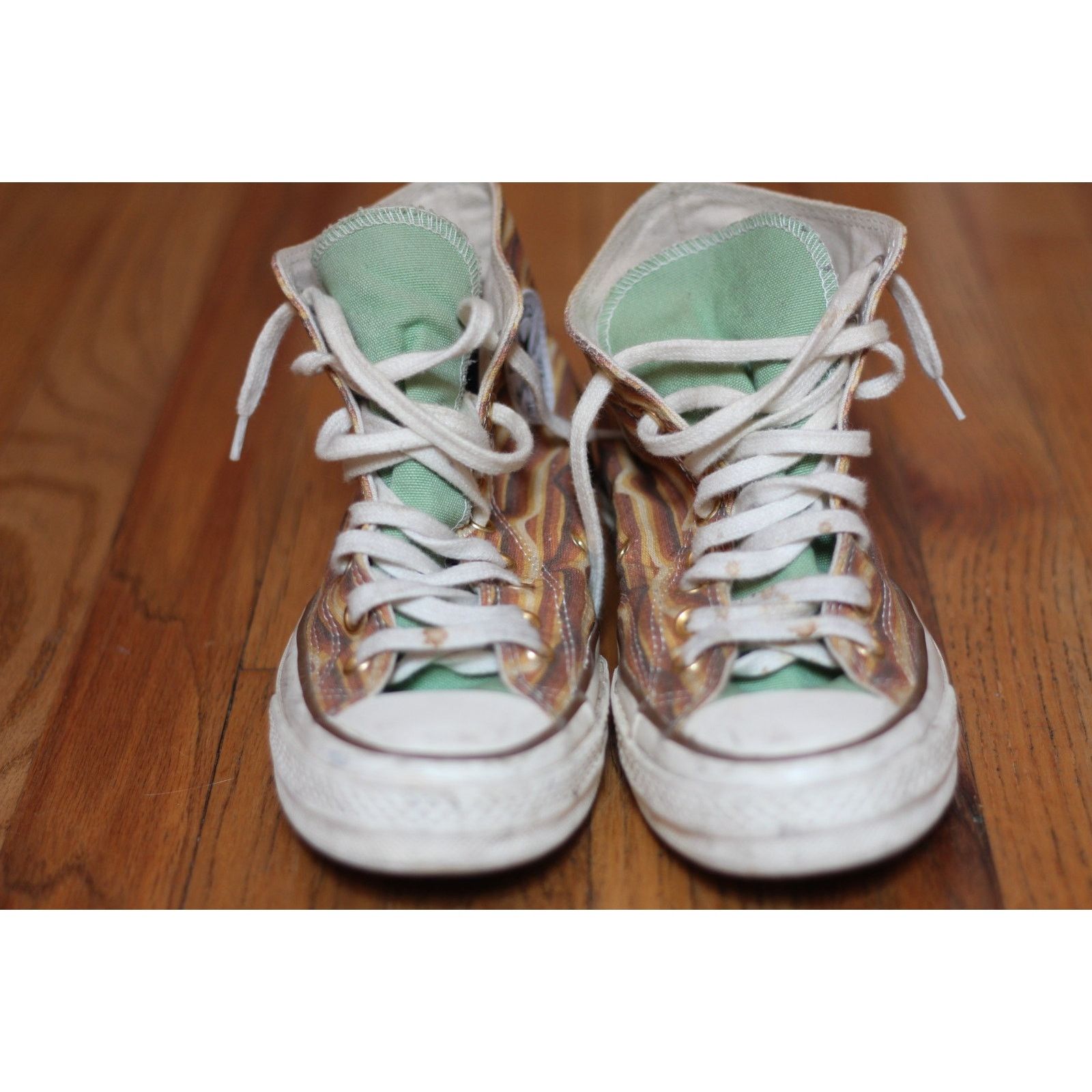 Converse Carpe Diem - Converse Chuck High Top Yellow/green M7.5 W9.5 Size US 9.5 / IT 39.5 - 4 Thumbnail