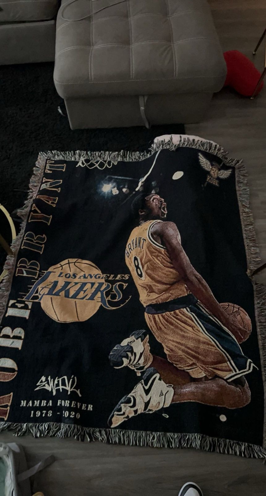 Other EWDIL Kobe Bryant blanket Size ONE SIZE - 1 Preview