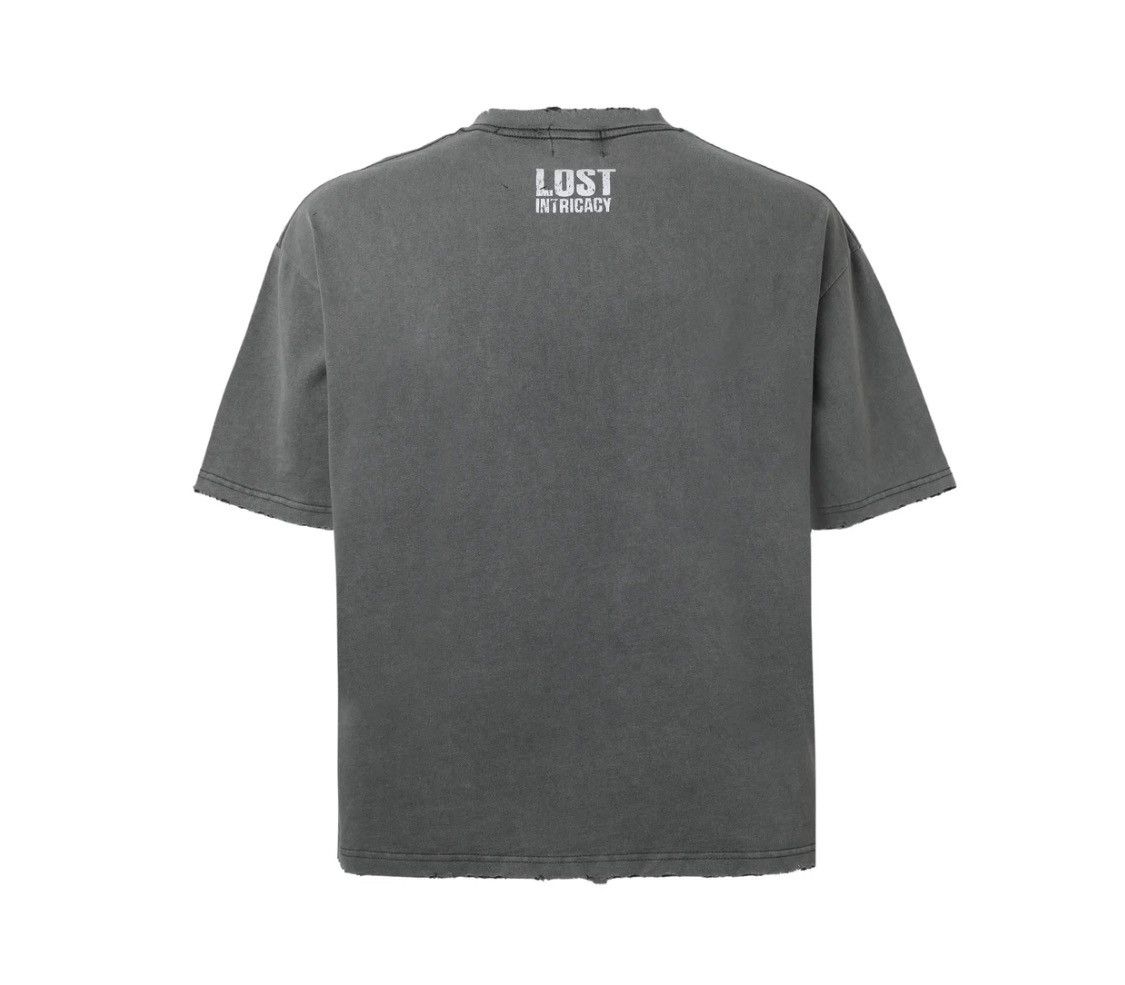 Lost Enterprises GREY LOST OUTLINE T-SHIRT Size US M / EU 48-50 / 2 - 2 Thumbnail