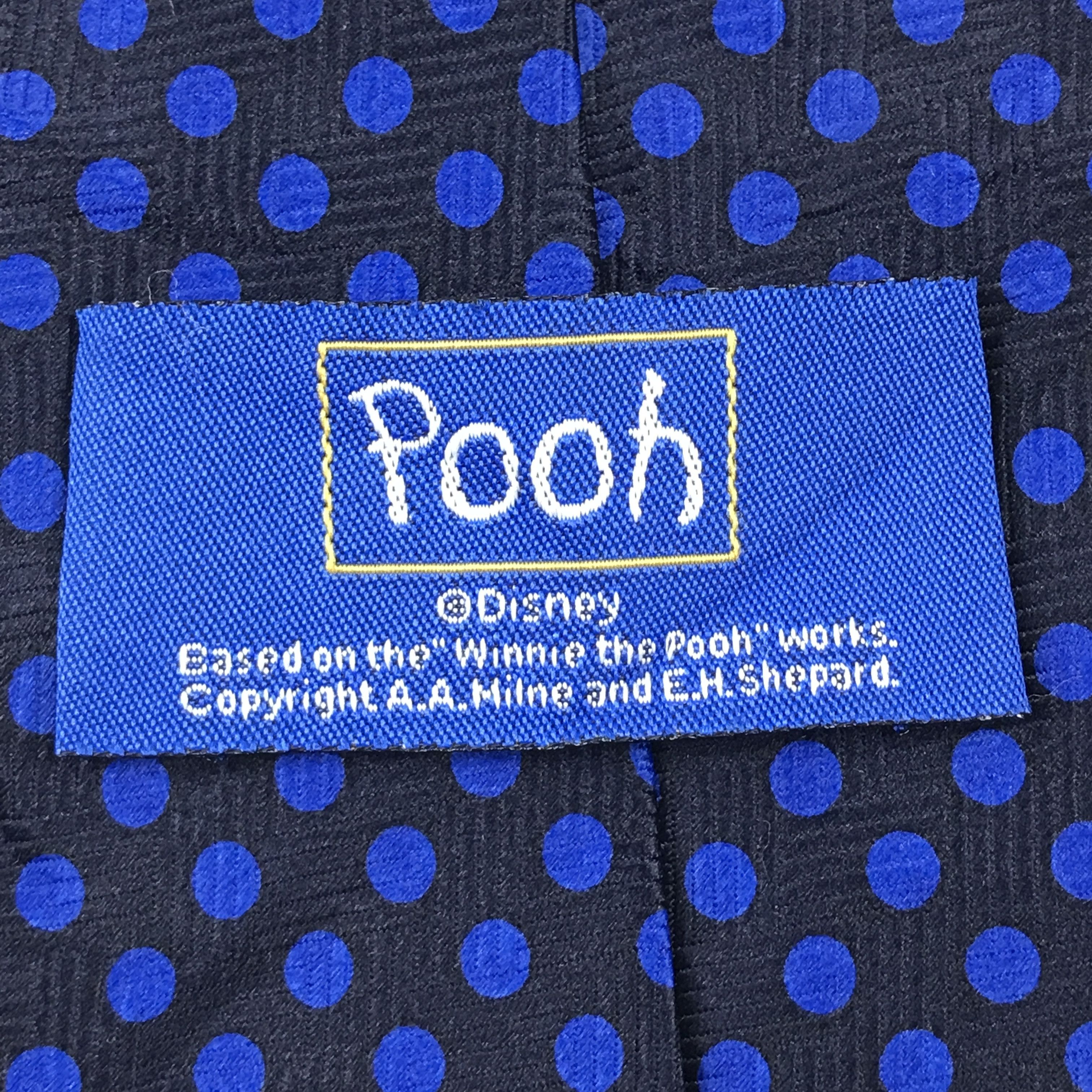 Designer × Vintage Vintage Pooh 100% Polyester Necktie Size ONE SIZE - 8 Thumbnail