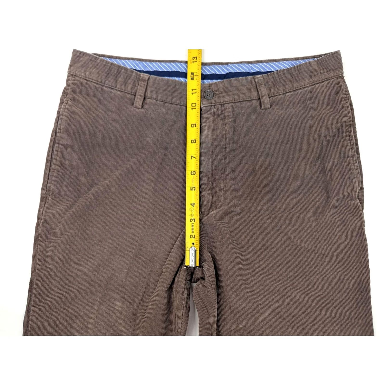 Club Room Club Room Brown Corduroy Straight Pants Men 34x29 Cotton 34 Waist Inseam 27 Straight Leg Casual Workwear Glasses? Size US 34 / EU 50 - 4 Thumbnail