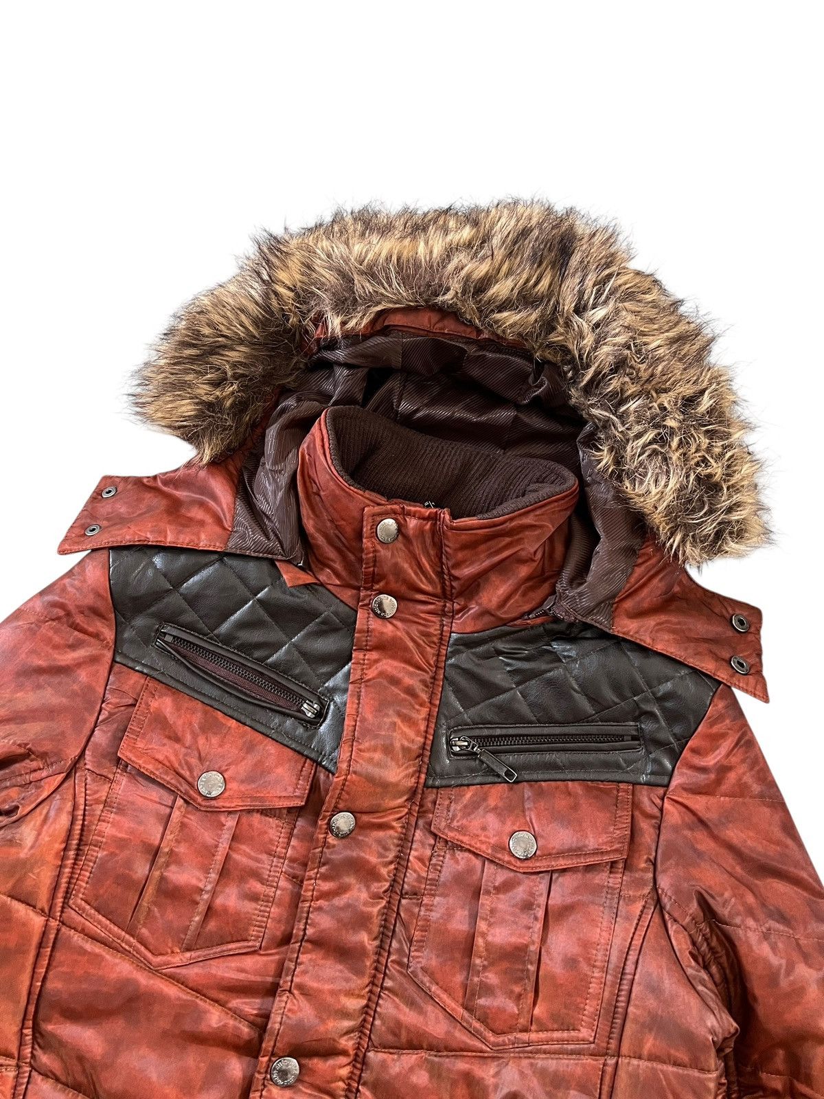 In The Attic In The Attic Puffer Jacket Fur Hooded Size US S / EU 44-46 / 1 - 5 Thumbnail