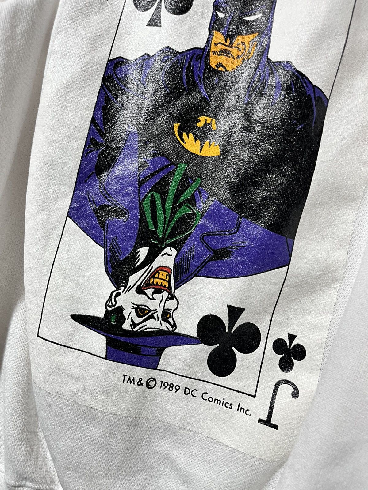 Warner Bros Vintage Batman And Joker 1989 Sweater Size US M / EU 48-50 / 2 - 2 Thumbnail