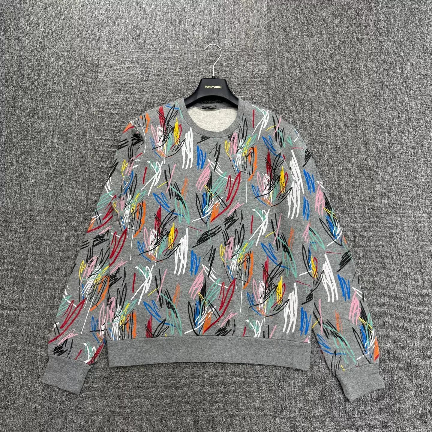 Dior Dior Colorful Line Print Sweatshirt. Size US L / EU 52-54 / 3 - 1 Thumbnail