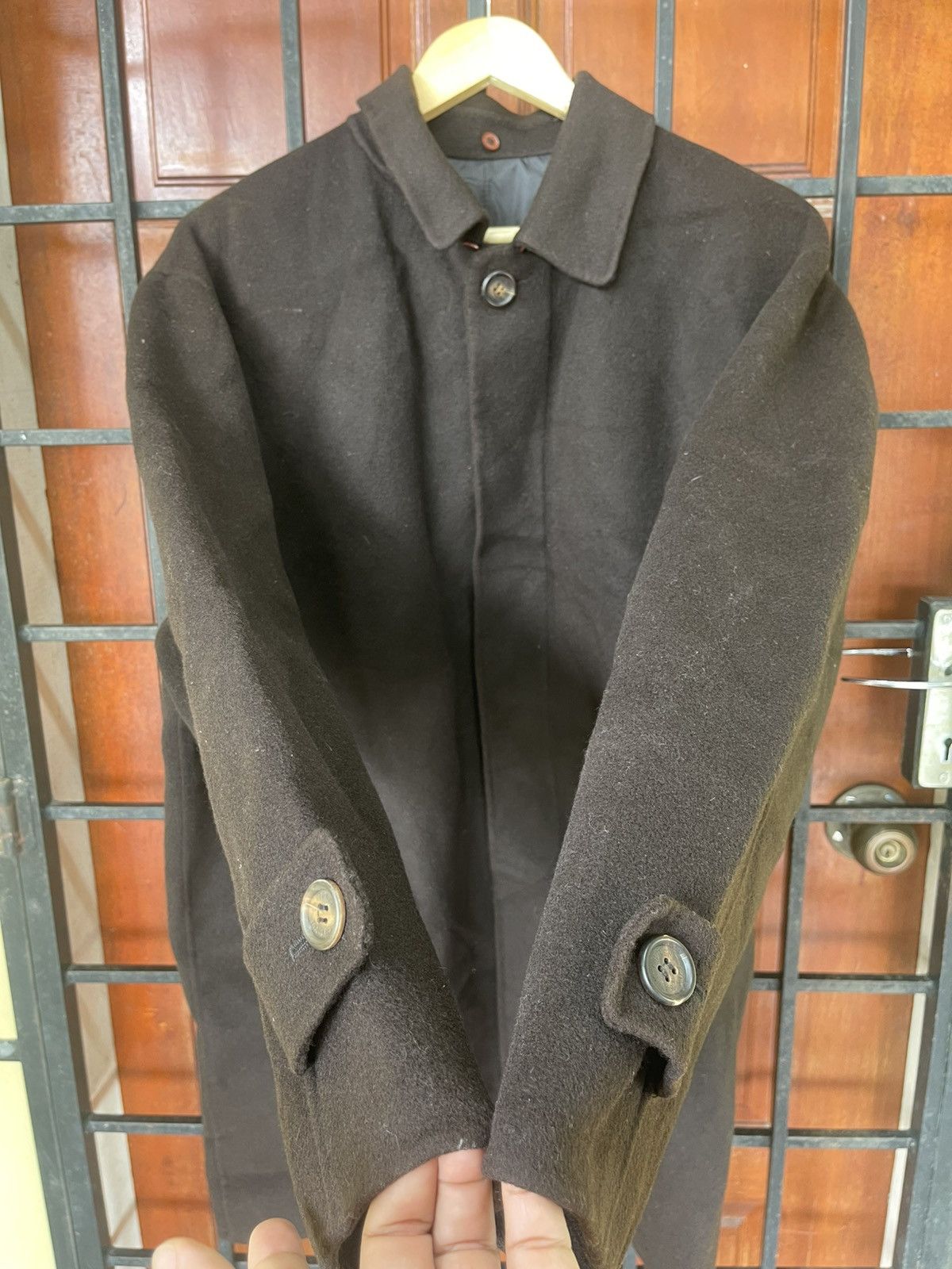 Yves Saint Laurent Vintage’s Ysl yves saint laurent wool long coat Size US L / EU 52-54 / 3 - 4 Thumbnail