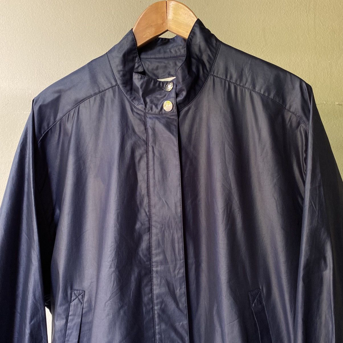 Dior Vintage Christian Dior Navy Stand Collar Windbreaker Size US M / EU 48-50 / 2 - 4 Thumbnail
