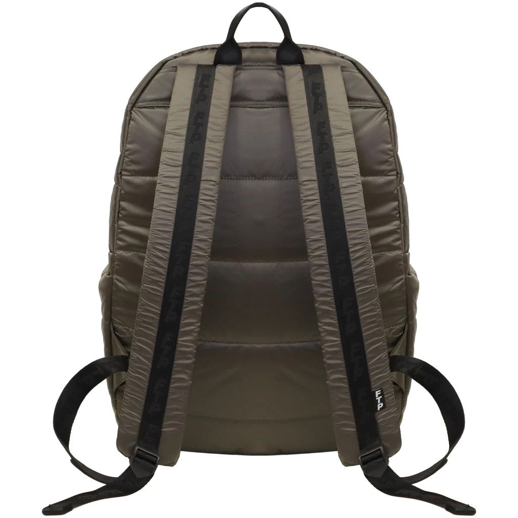 Fuck The Population FTP JUMBO Puffer Backpack (OLIVE) | Grailed