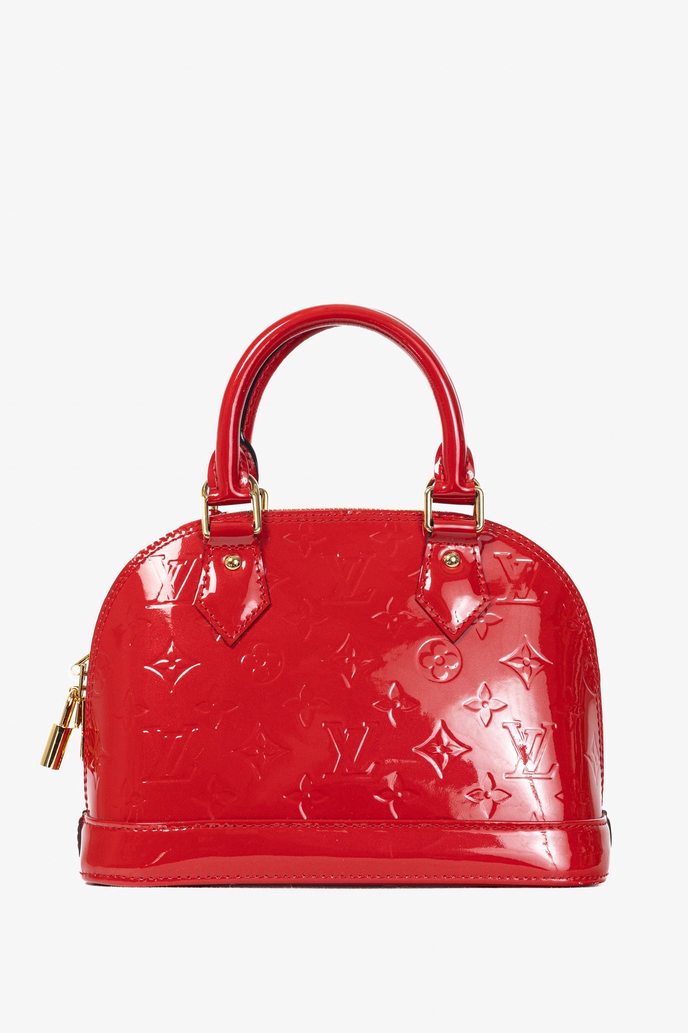 Louis Vuitton Louis Vuitton Alma BB Cerise Monogram Vernis Tote Size ONE SIZE - 4 Thumbnail