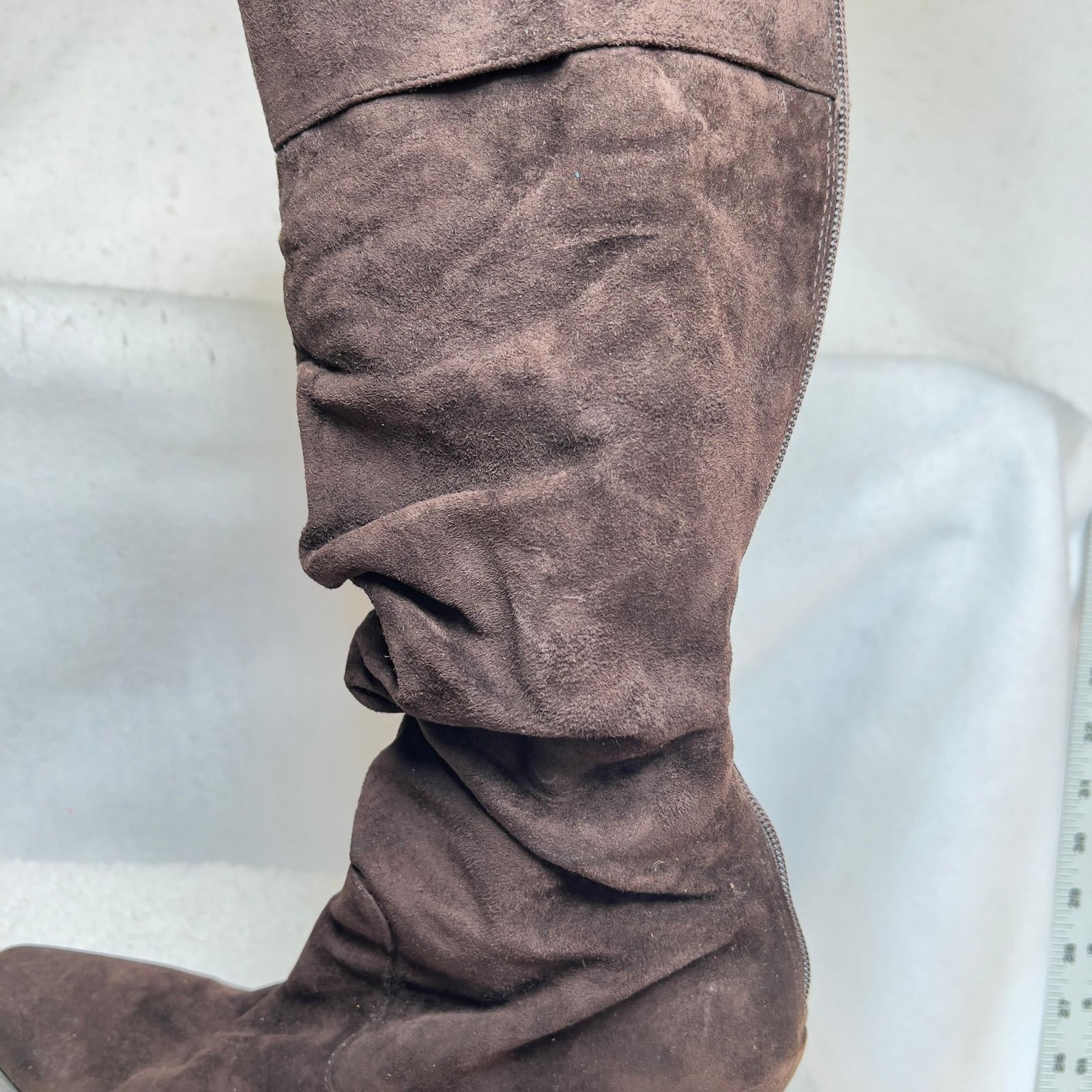 Other White Mountain Genuin Suede Leather Thigh Boot Carson B32696 Size US 8 / IT 38 - 10 Thumbnail