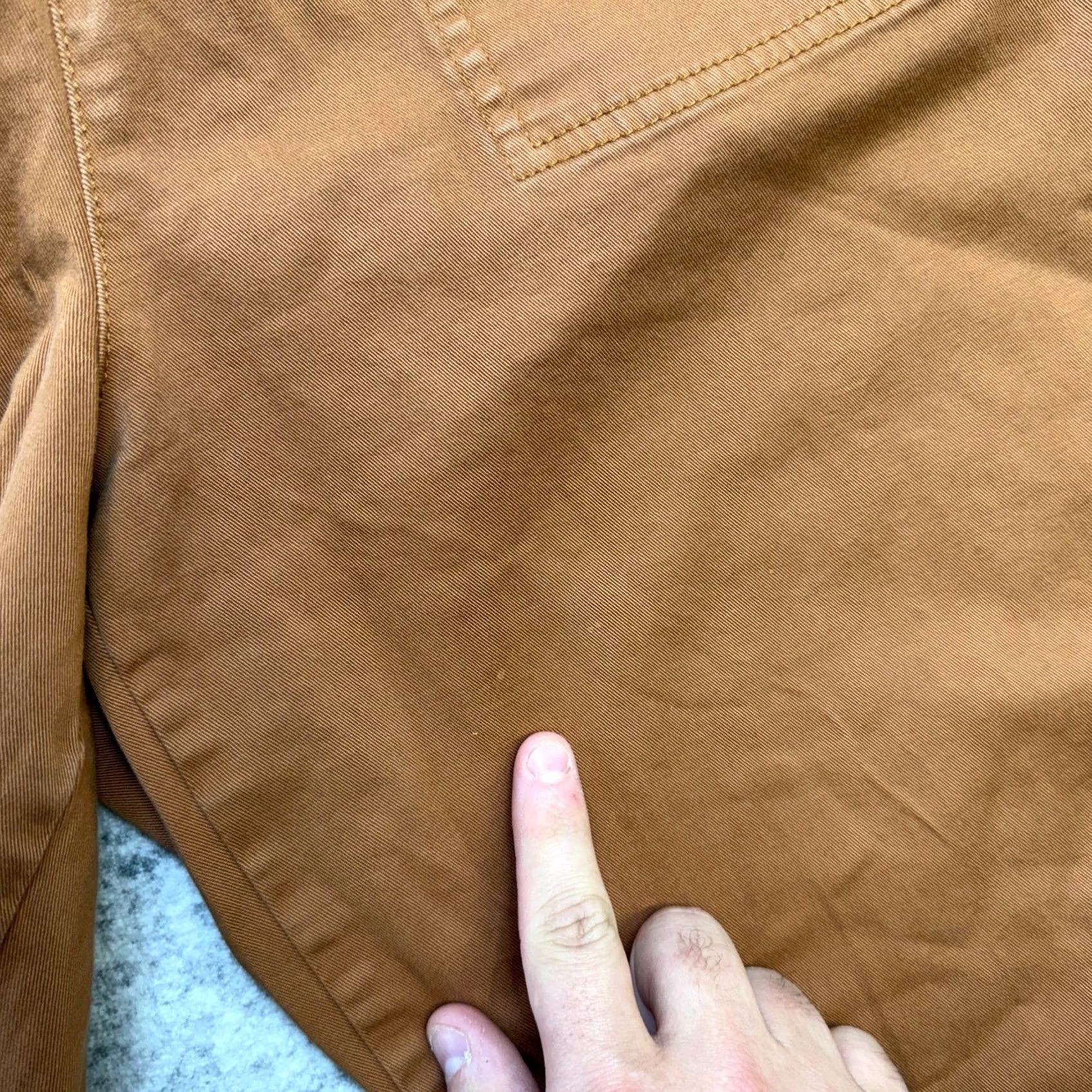 J.Crew J Crew Pants Womens Medium Rust Elastic Waist Pull On Wide Leg Chino Trouser Size 32" / US 10 / IT 46 - 5 Thumbnail
