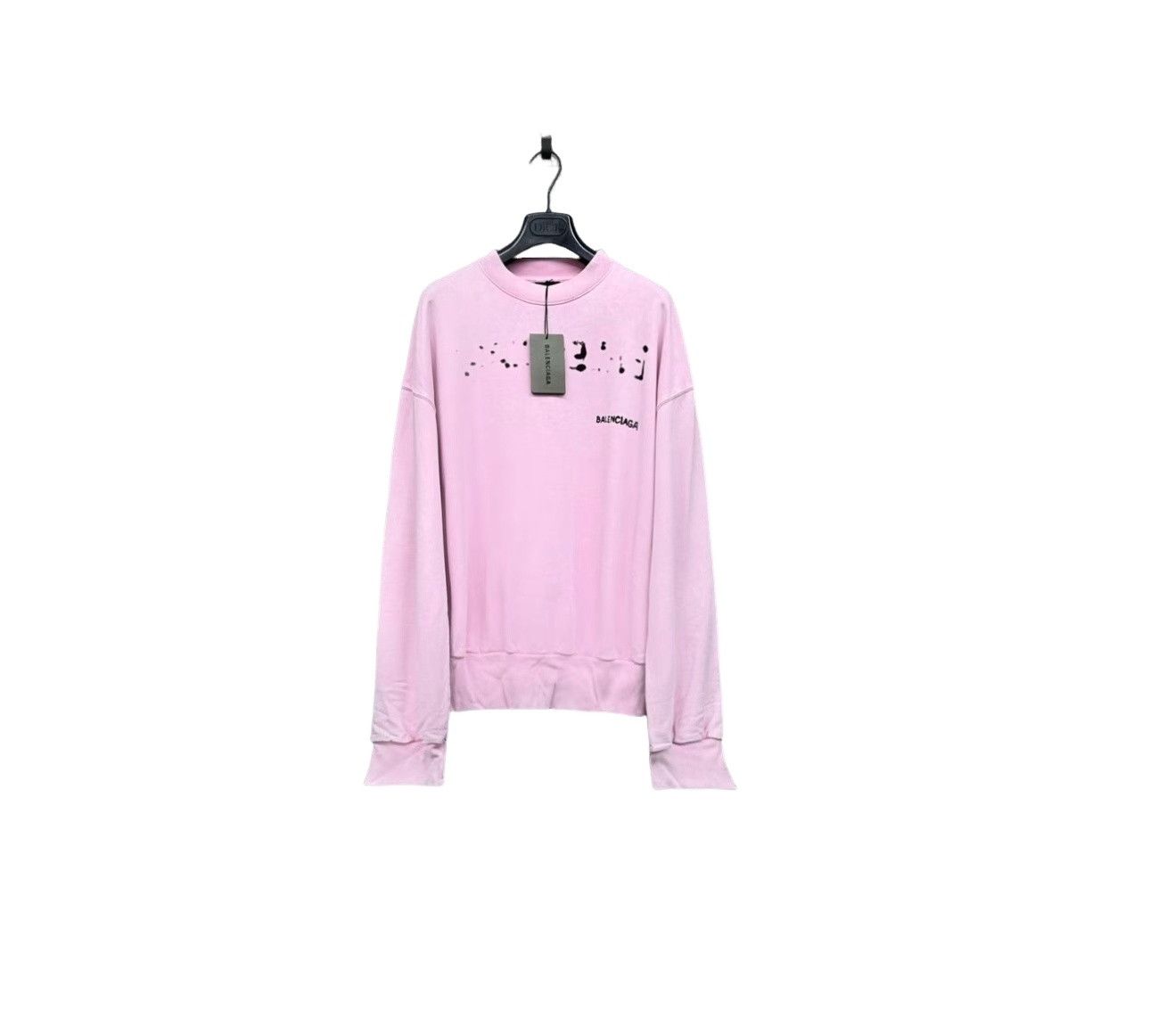 Balenciaga Balenciaga Splash Logo Sweatshirt XS Size US XS / EU 42 / 0 - 1 Thumbnail